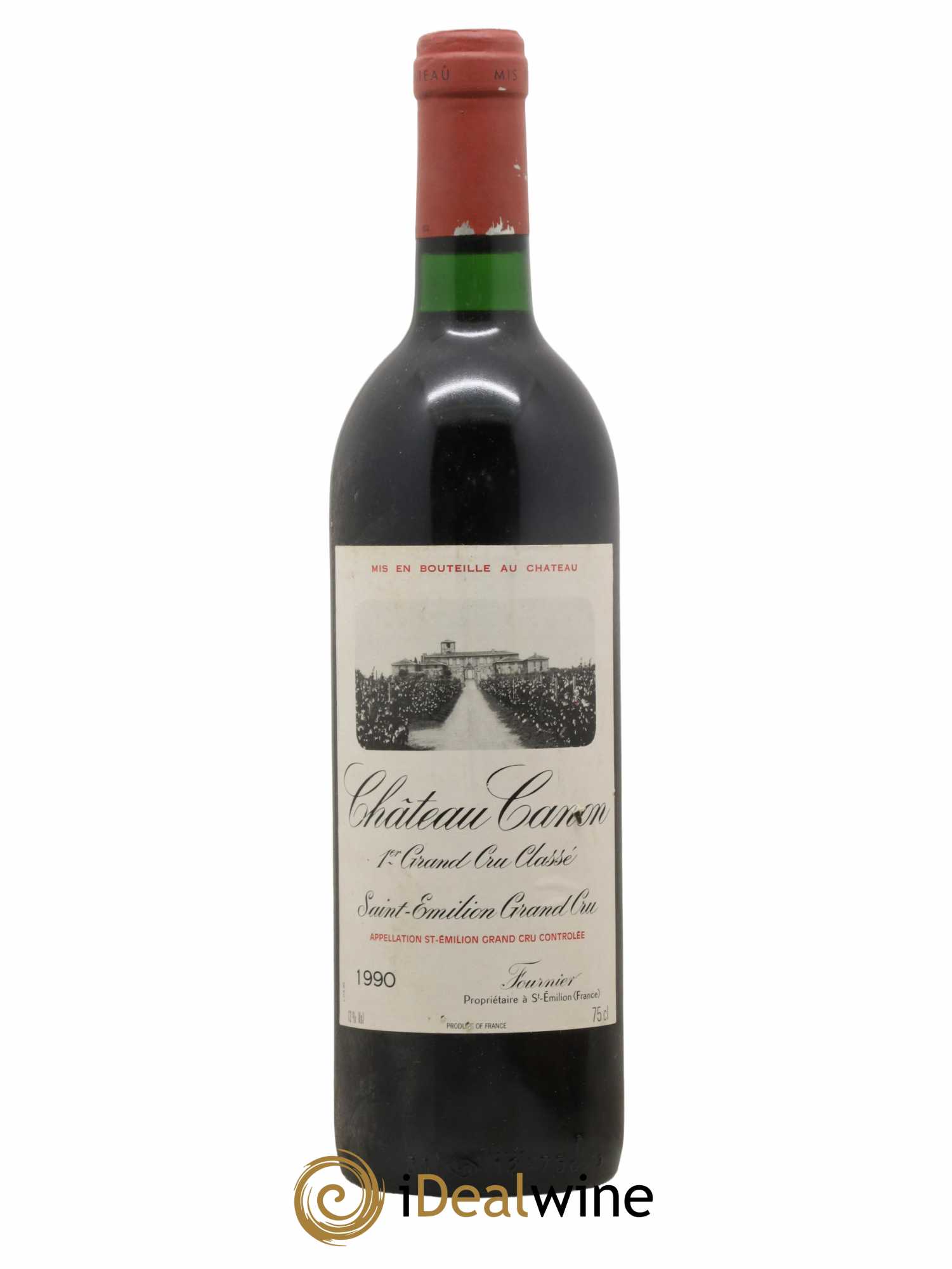 Château Canon 1er Grand Cru Classé B 1990 - Lot de 1 bouteille - 0
