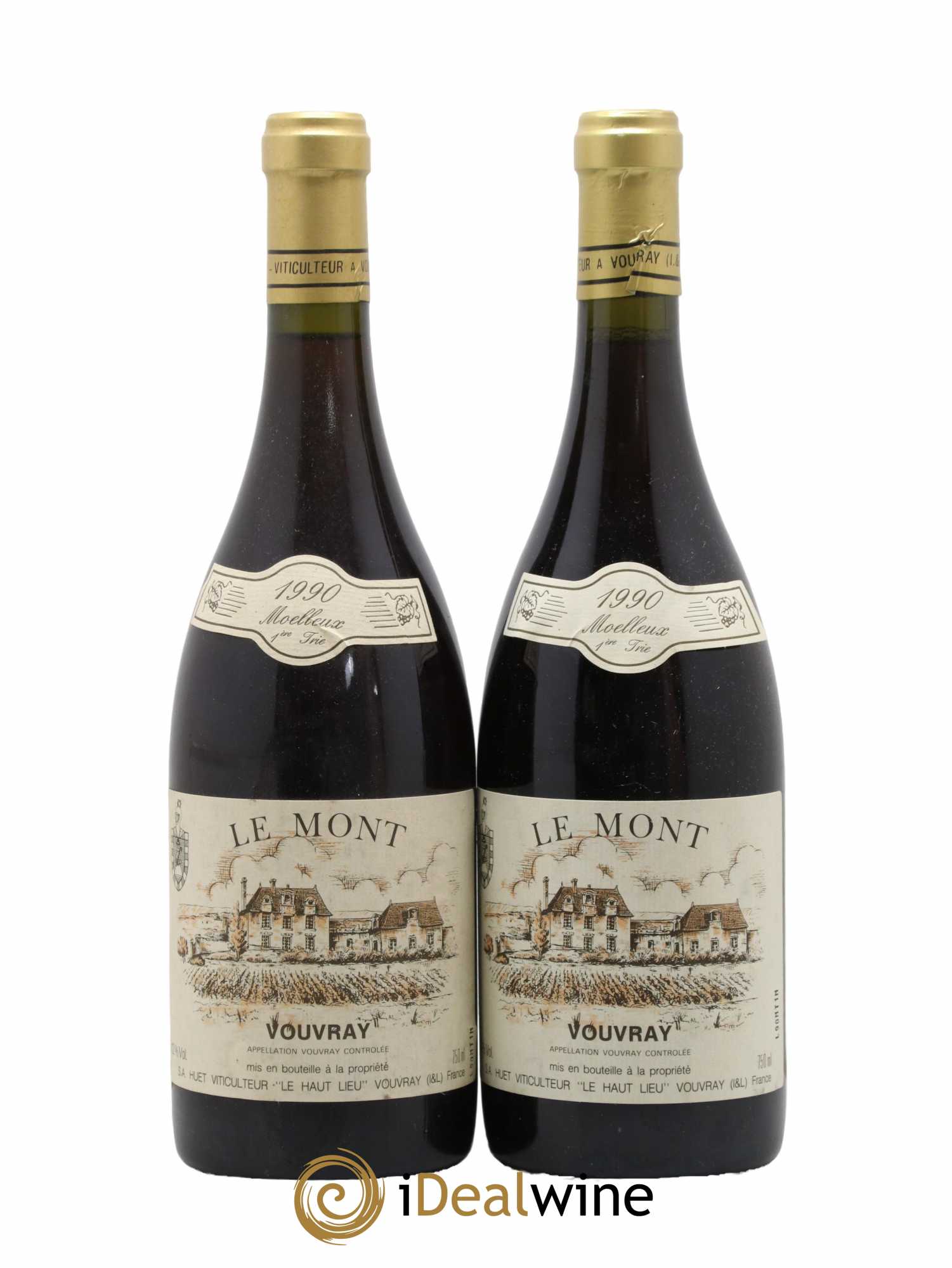 Buy Vouvray Le Mont Moelleux 1ère Trie Domaine Huet 1990 (lot