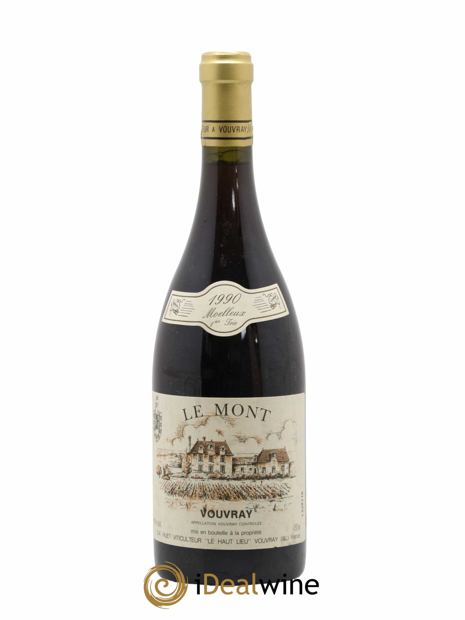 Vouvray Le Mont Moelleux 1ère Trie Domaine Huet 1990 - Lotto di 1 bottiglia - 0