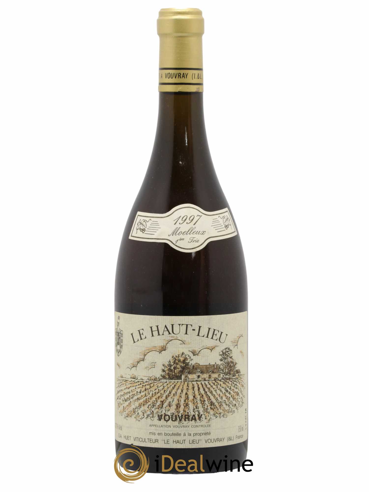 Vouvray Le Haut-Lieu Moelleux 1ère Trie Domaine Huet 1997 - Lotto di 1 bottiglia - 0