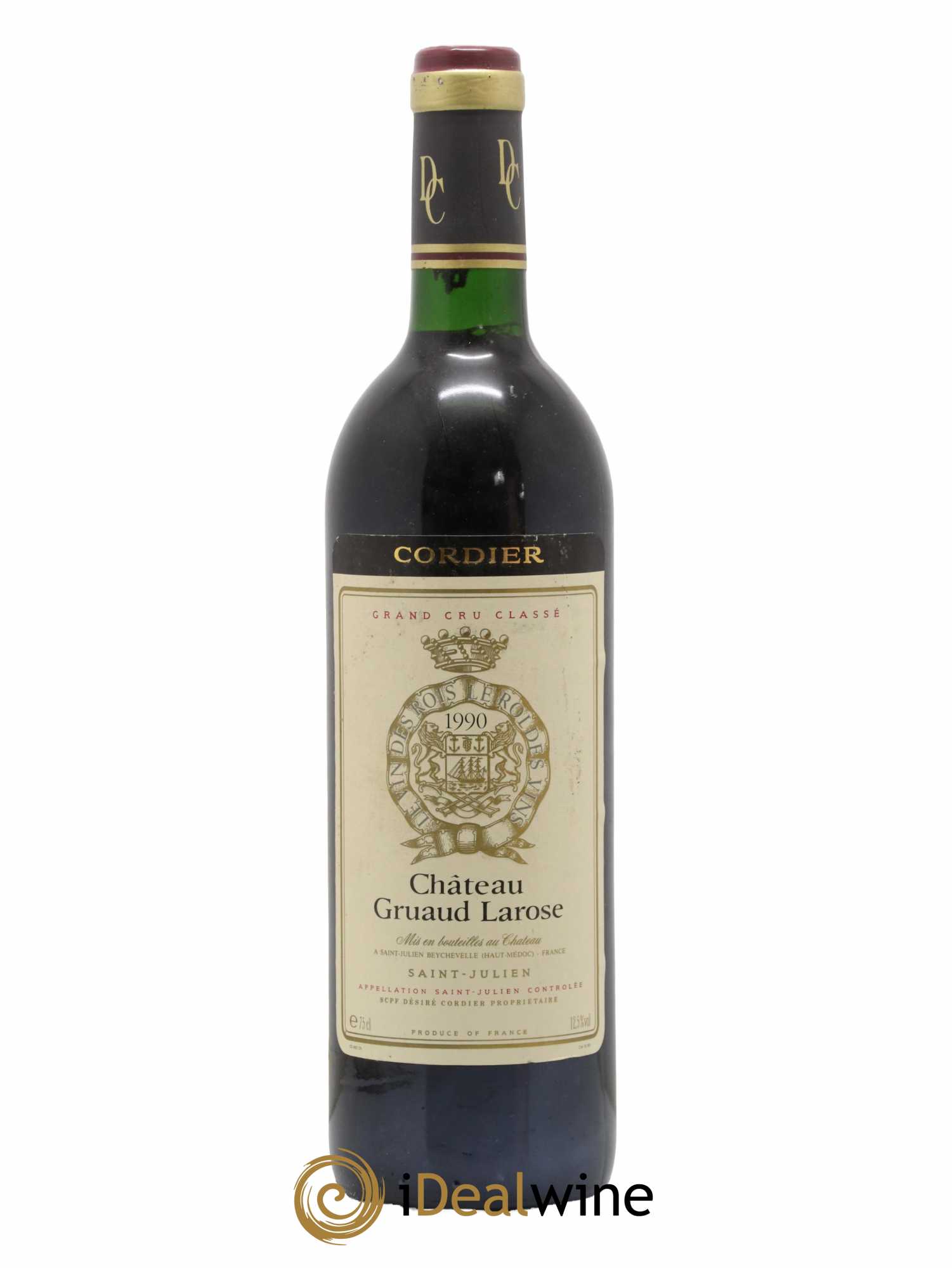 Château Gruaud Larose 2ème Grand Cru Classé 1990 - Lot de 1 bouteille - 0