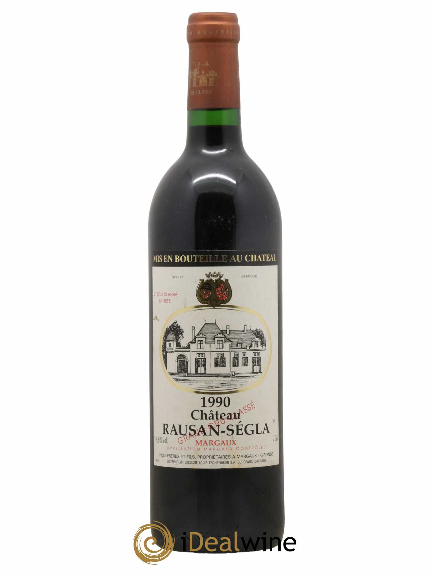 Château Rauzan Ségla Grand Cru Classé 1990 - Lot de 1 bouteille - 0