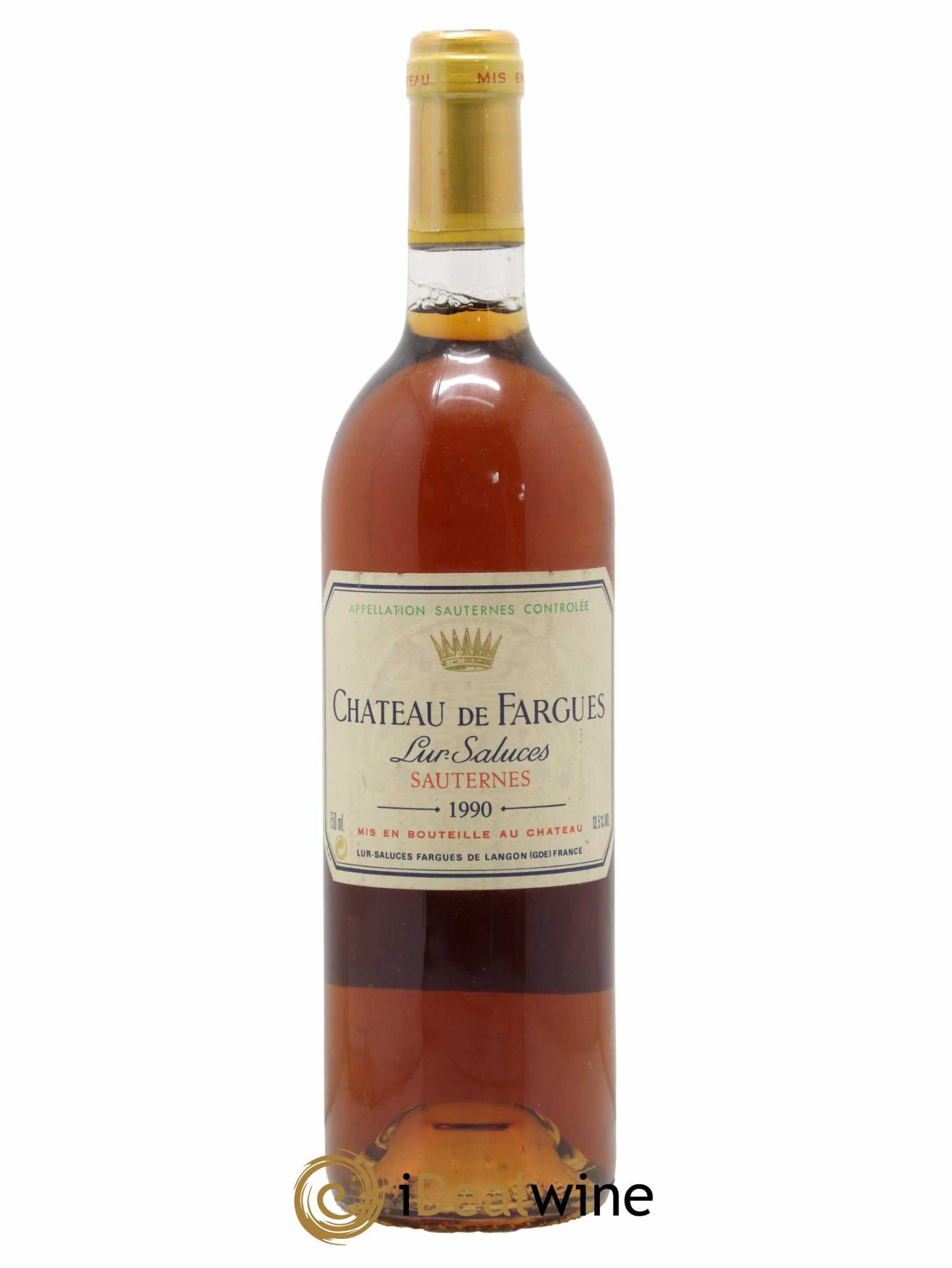 Château de Fargues 1990 - Posten von 1 Flasche - 0