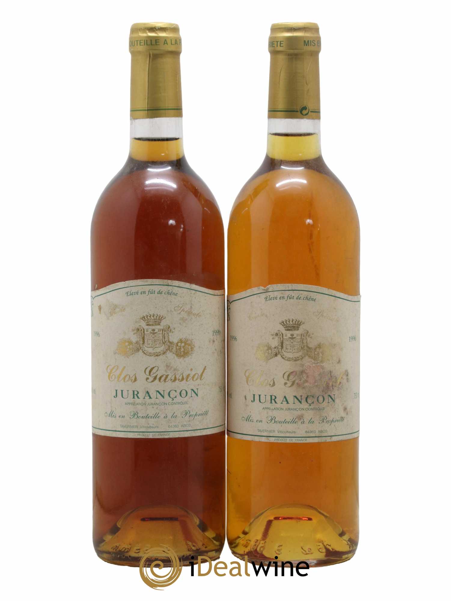Jurançon Clos Gassiol 1996 - Lotto di 2 bottiglie - 0