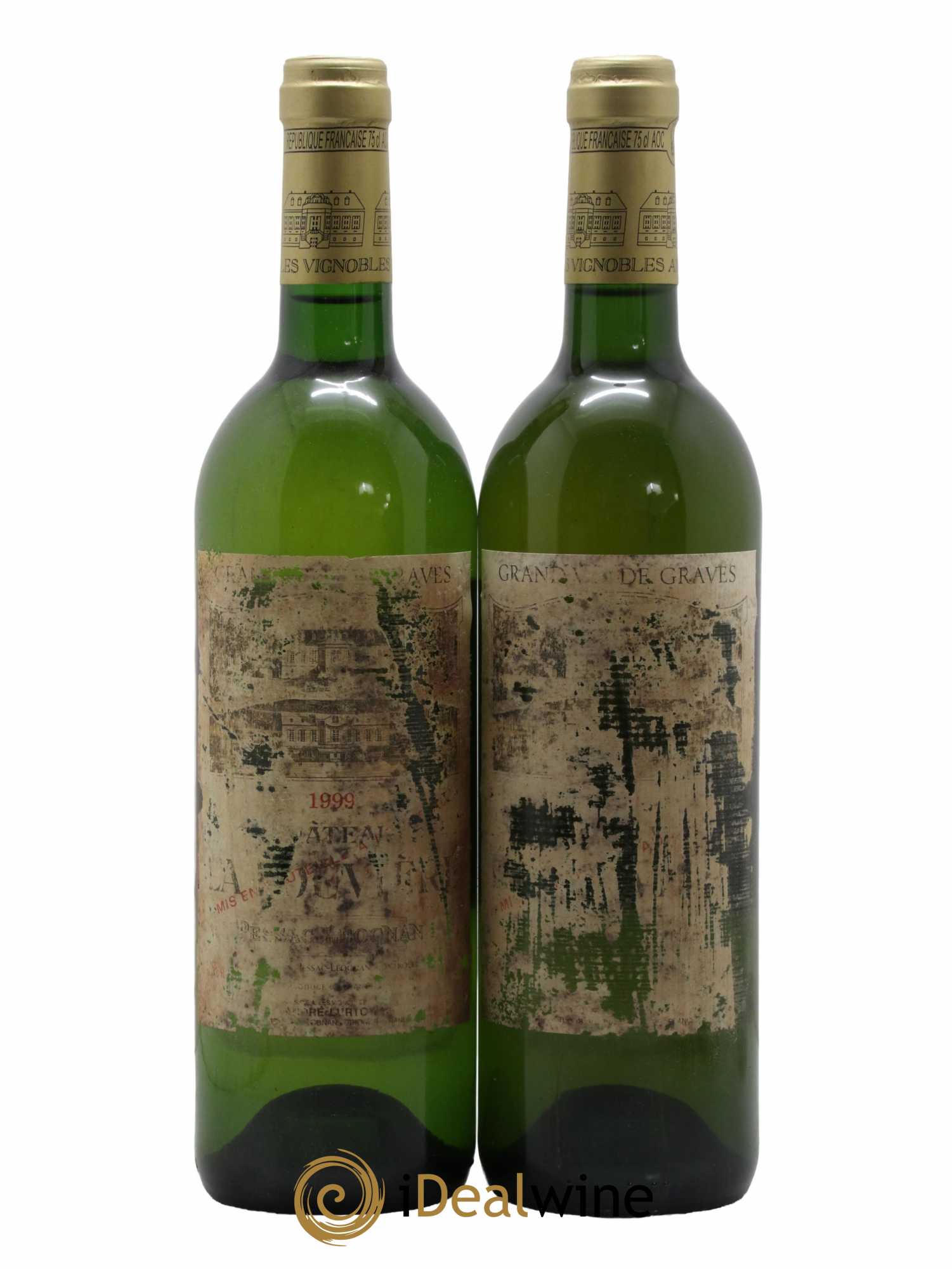 Château la Louvière 1999 - Lot de 2 bouteilles - 0