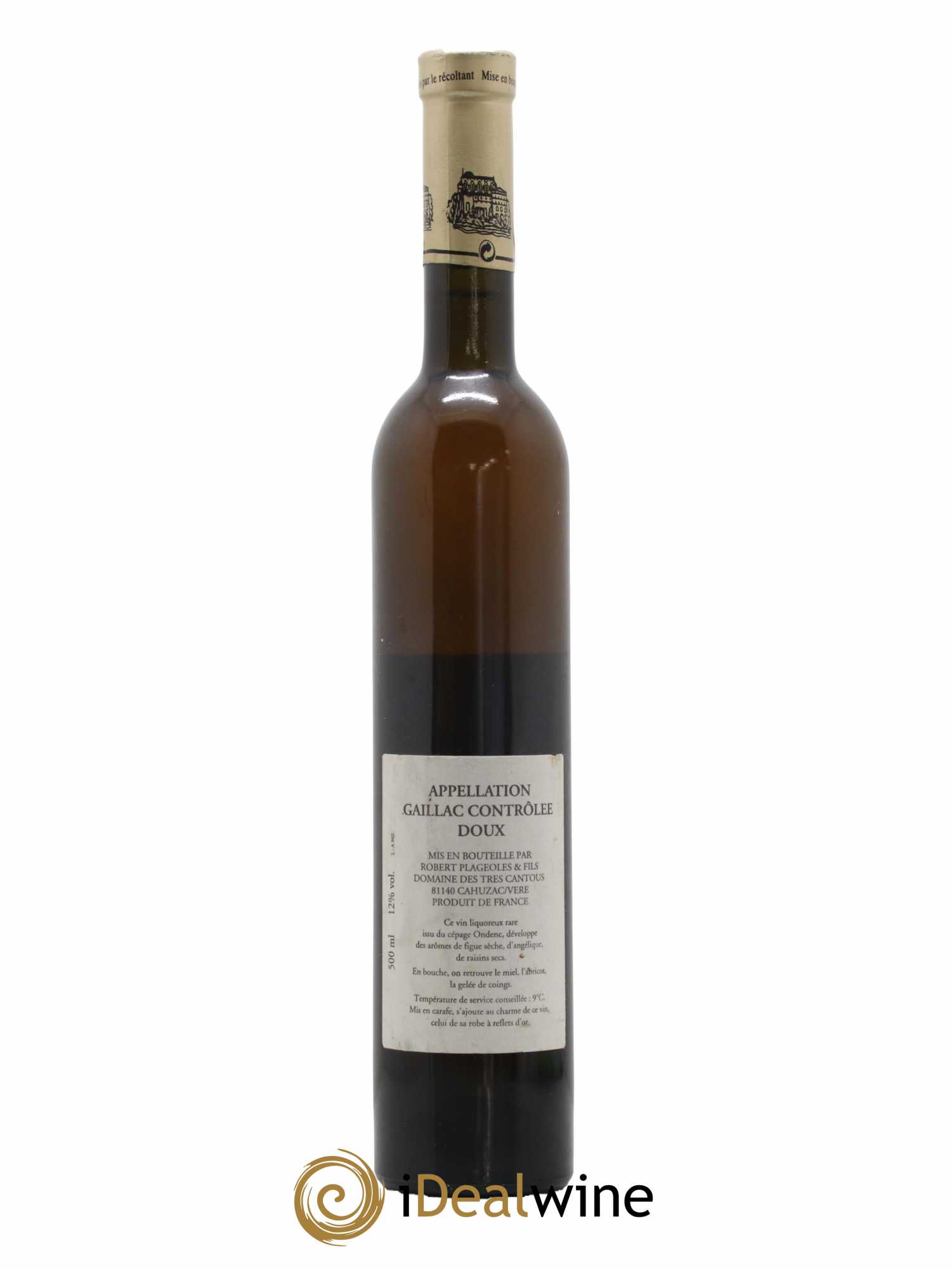 Gaillac Doux Vin d'autan de Robert Plageoles 50cl 1994 - Lot of 1 bottle - 1