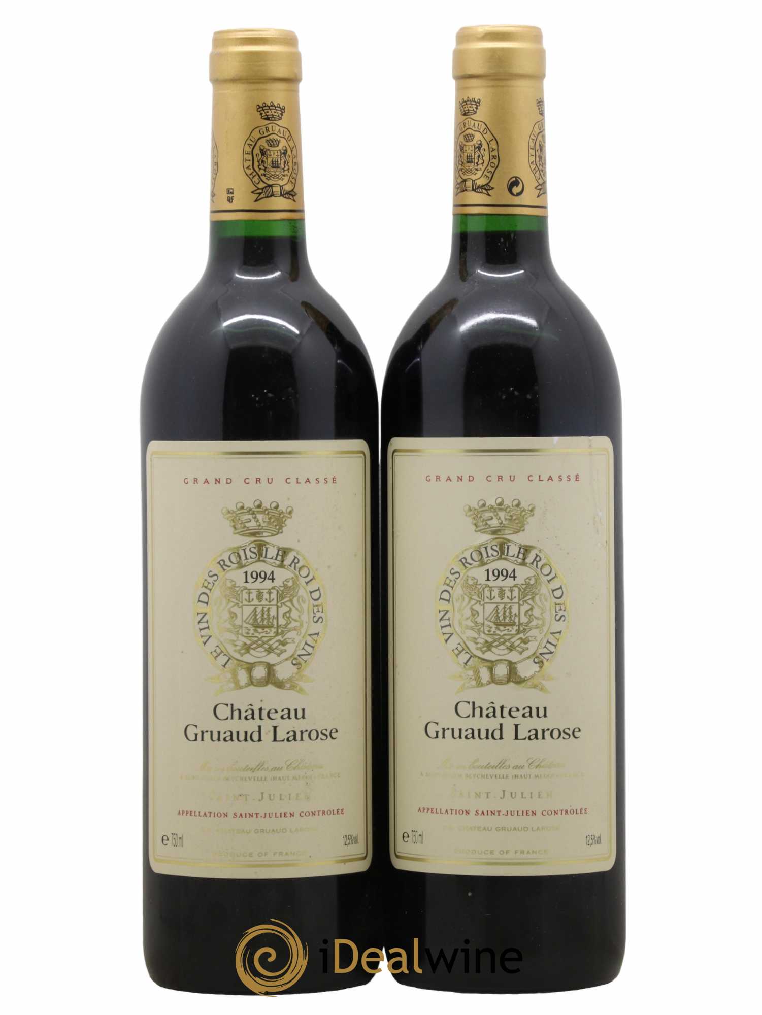 Château Gruaud Larose 2ème Grand Cru Classé 1994 - Lot de 2 bouteilles - 0