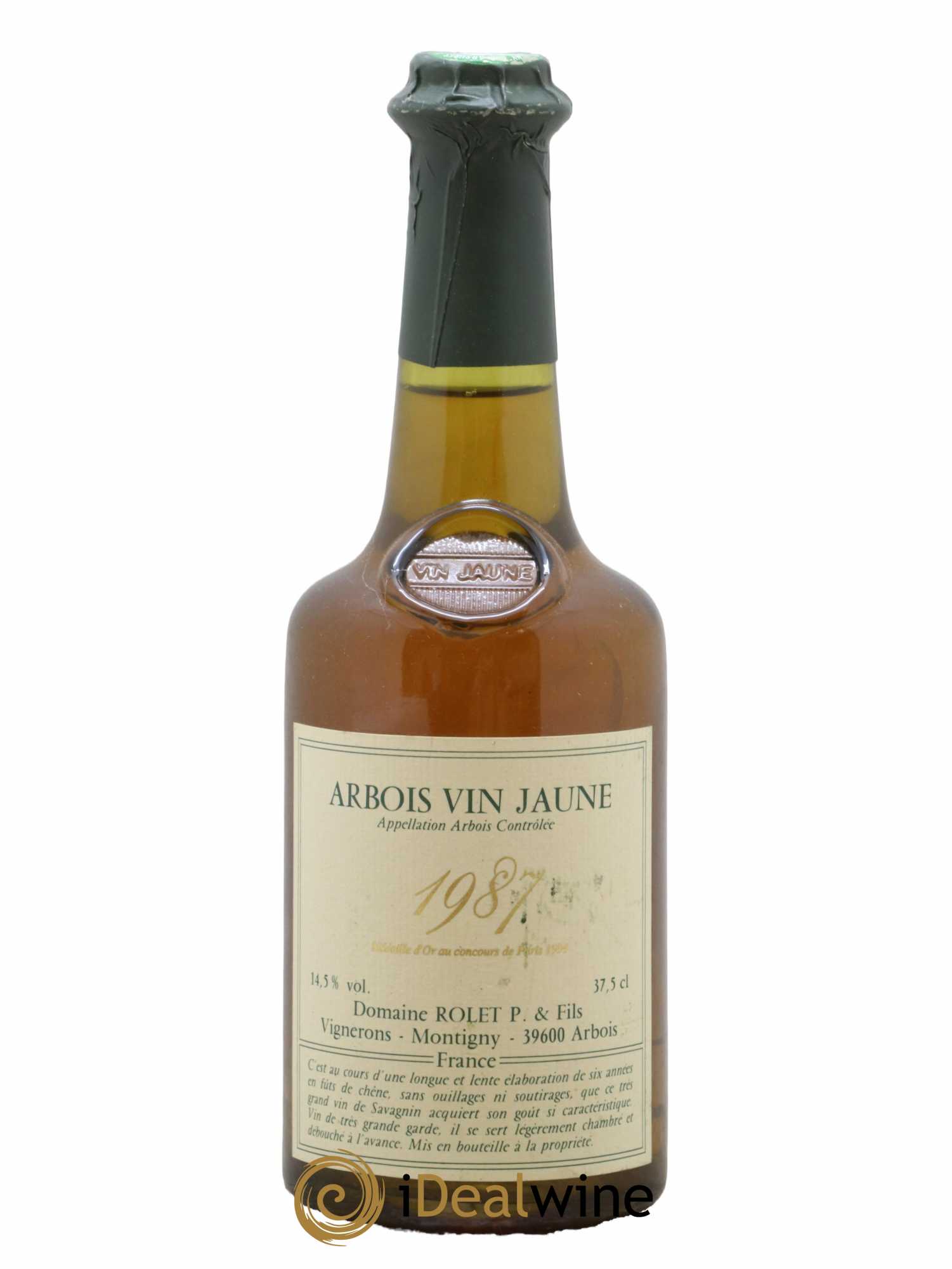 Arbois Vin Jaune Domaine Rolet 1987 - Posten von 1 Demi-Flasche - 0