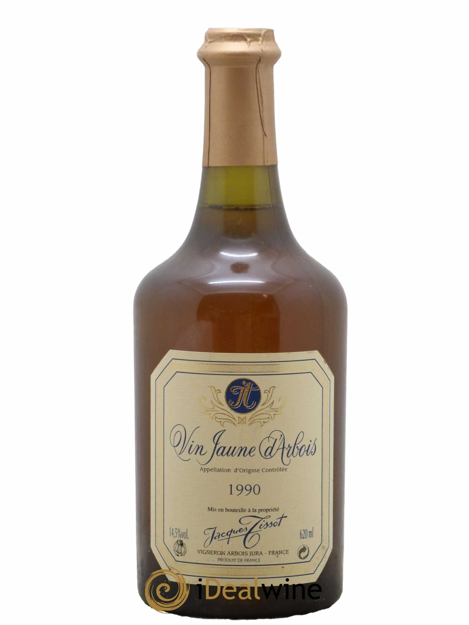 Arbois Vin Jaune Jacques Tissot 1990 - Lot de 1 bouteille - 0