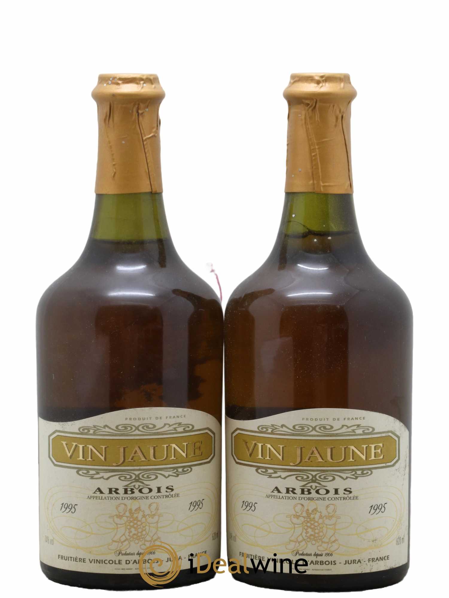 Arbois Vin Jaune Fruitiere Vinicole D'Arbois 1995 - Lot de 2 bouteilles - 0