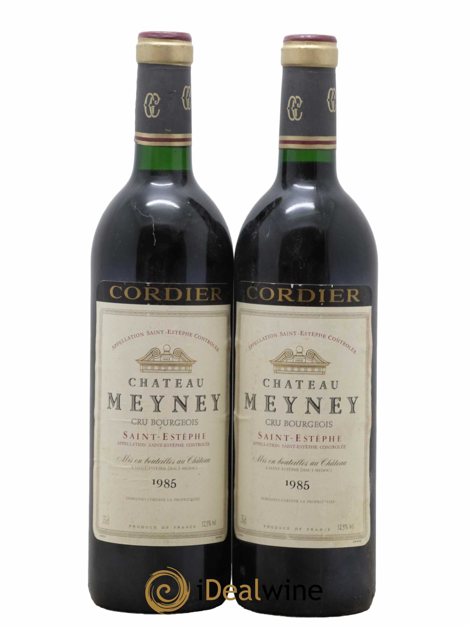 Château Meyney 1985 - Lot de 2 bouteilles - 0
