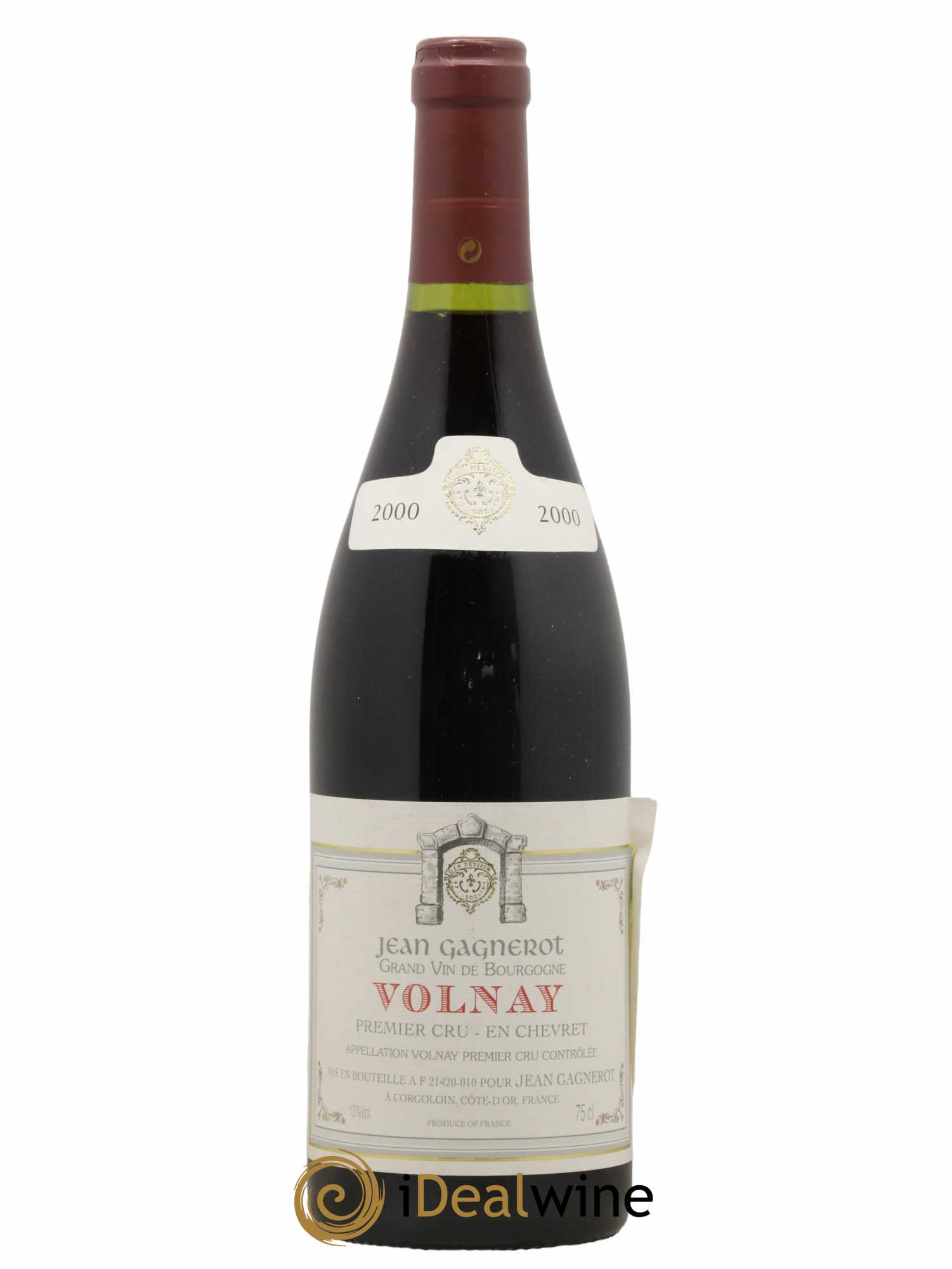 Volnay 1er Cru En Chevret Jean Gagnerot 2000 - Lot de 1 bouteille - 0
