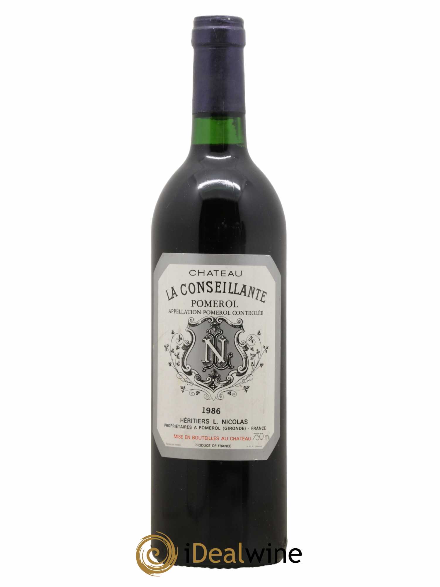 Château la Conseillante 1986 - Lot de 1 bouteille - 0