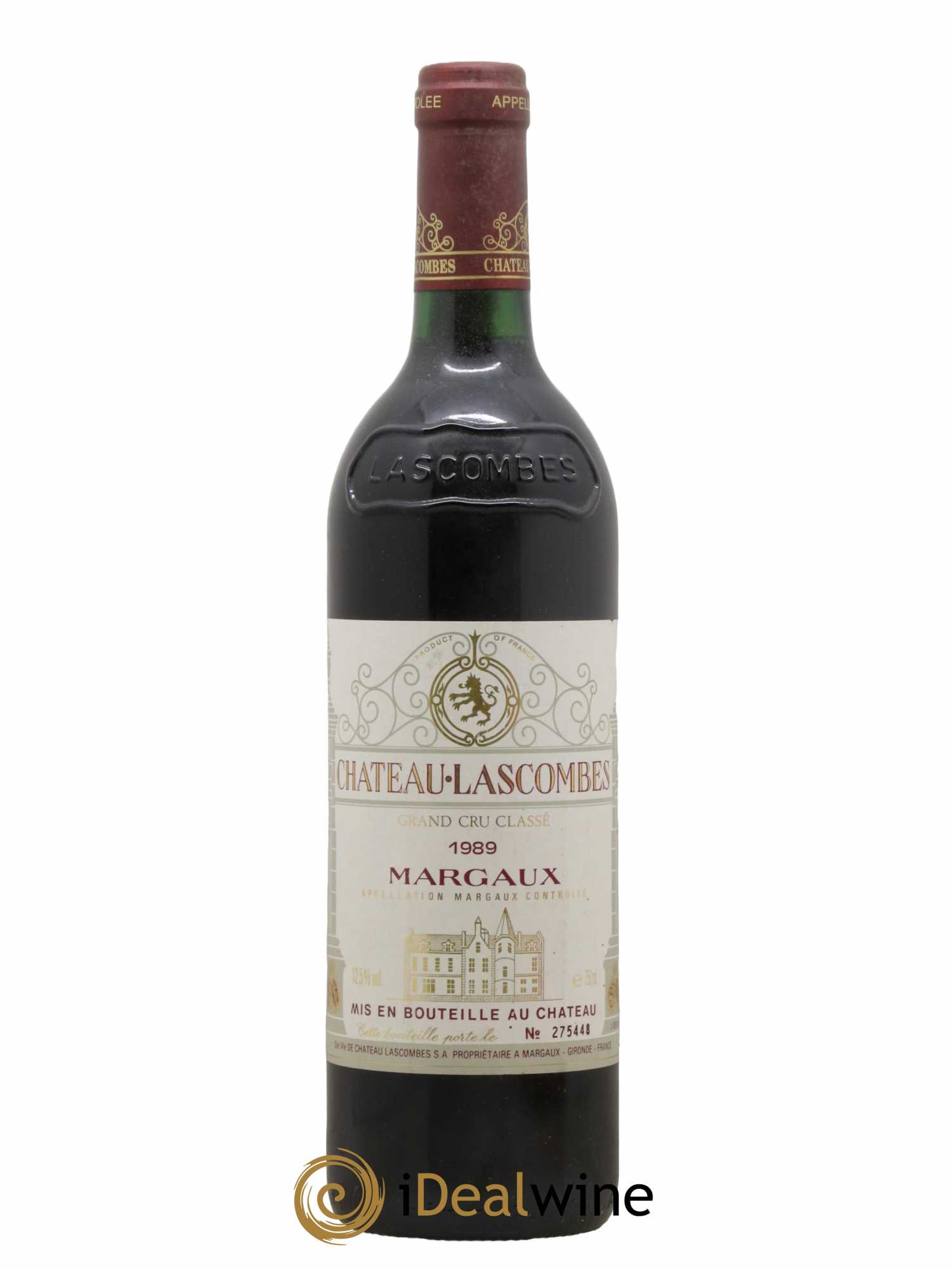 Château Lascombes 2ème Grand Cru Classé 1989 - Lot de 1 bouteille - 0