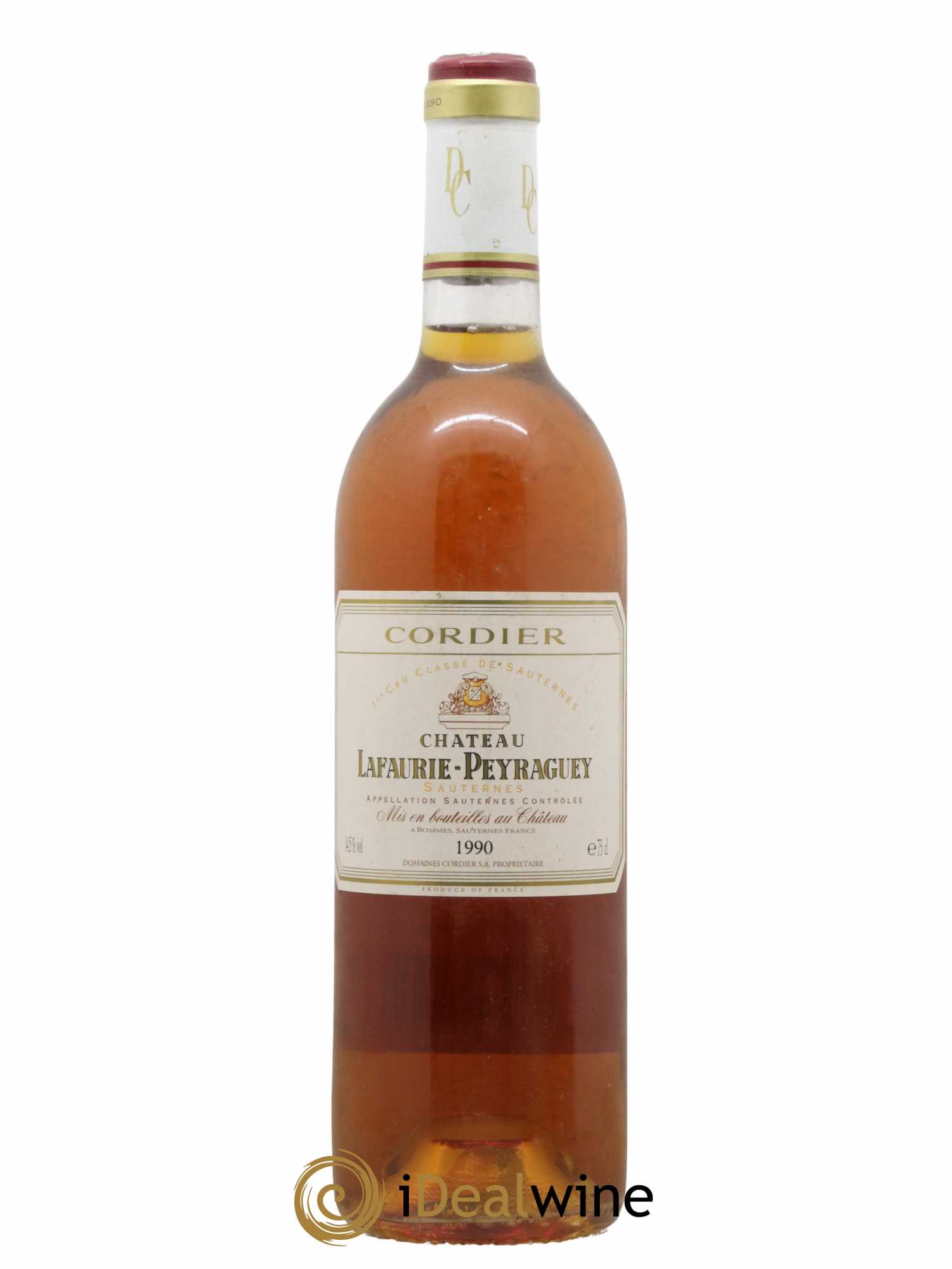 Château Lafaurie-Peyraguey 1er Grand Cru Classé 1990 - Lotto di 1 bottiglia - 0