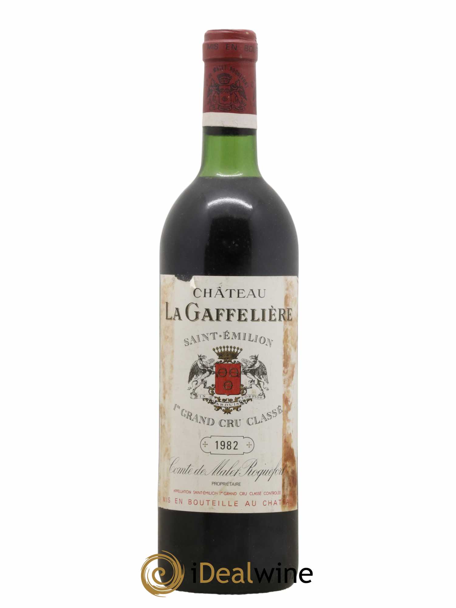 Château la Gaffelière 1er Grand Cru Classé B 1982 - Lot de 1 bouteille - 0
