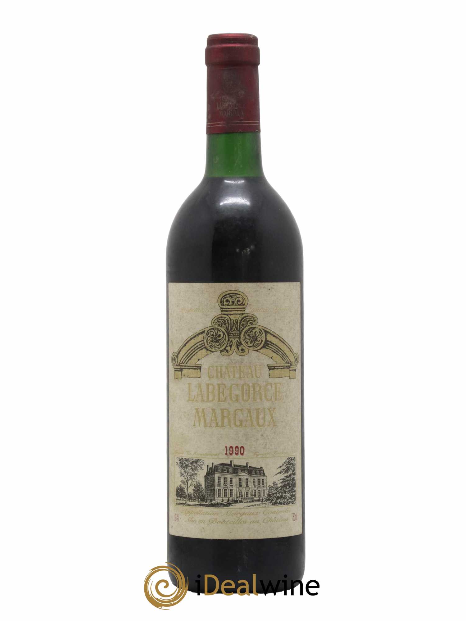 Château Labegorce Cru Bourgeois 1990 - Lot de 1 bouteille - 0