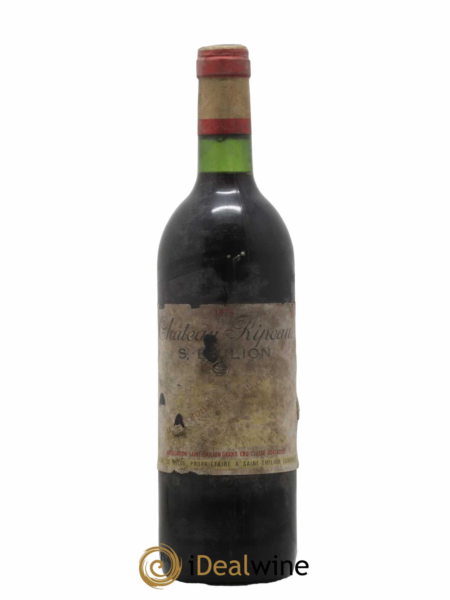 Château Ripeau Grand Cru Classé 1975 - Lot of 1 bottle - 0