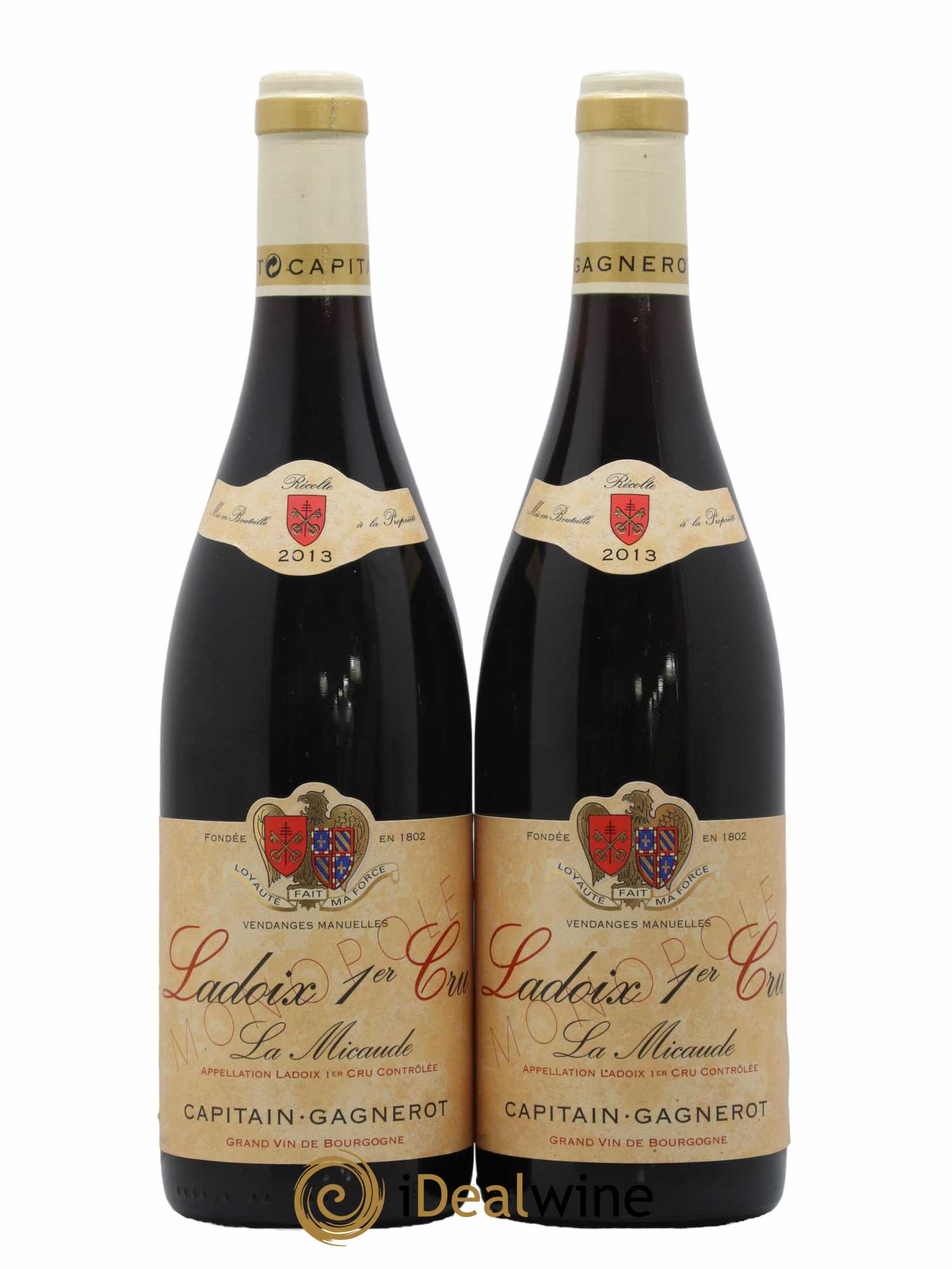 Ladoix 1er Cru La Micaude Capitain Gagnerot 2013 - Lot de 2 bouteilles - 0