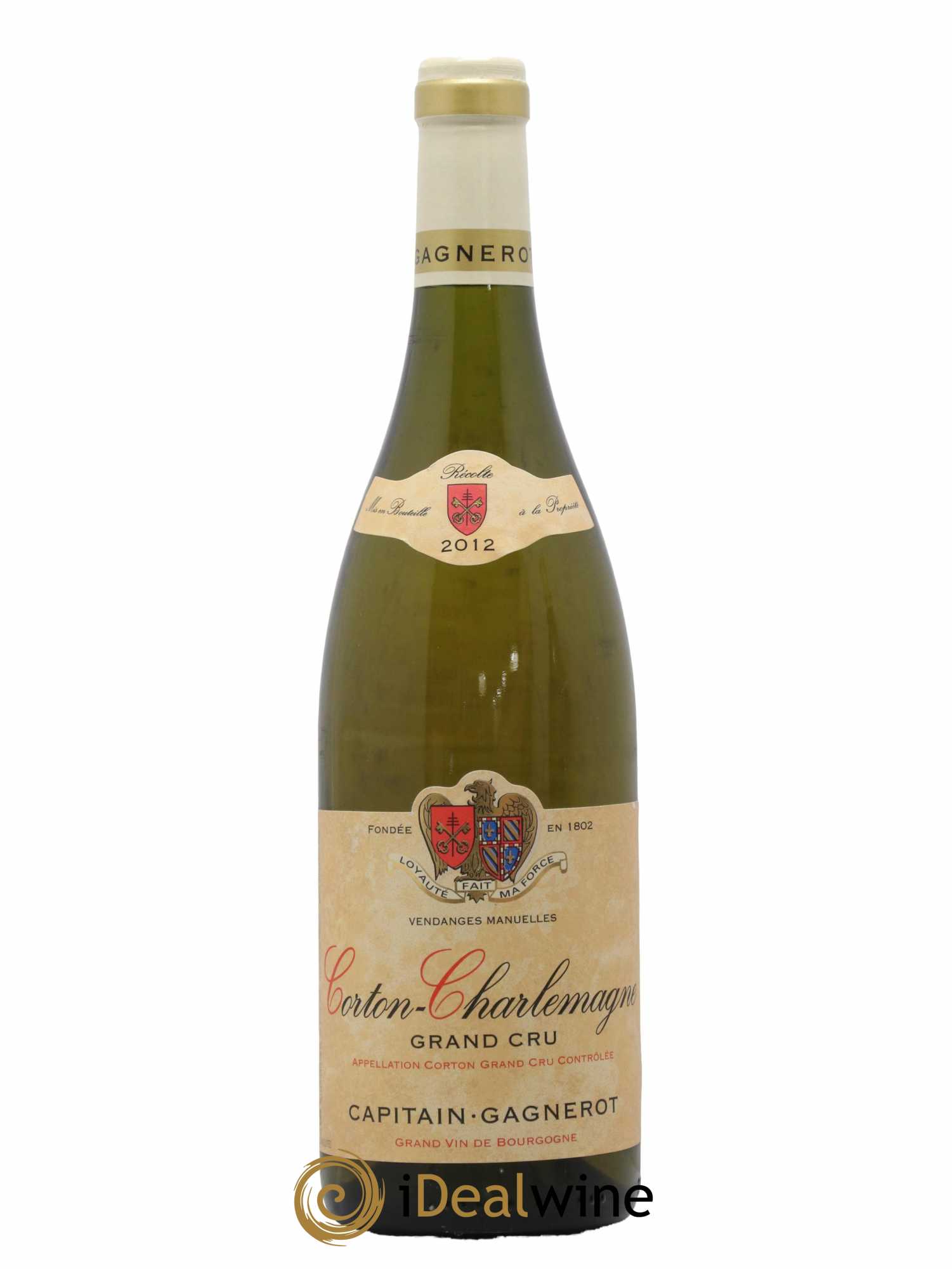Corton-Charlemagne Grand Cru Capitain-Gagnerot 2012 - Lot de 1 bouteille - 0