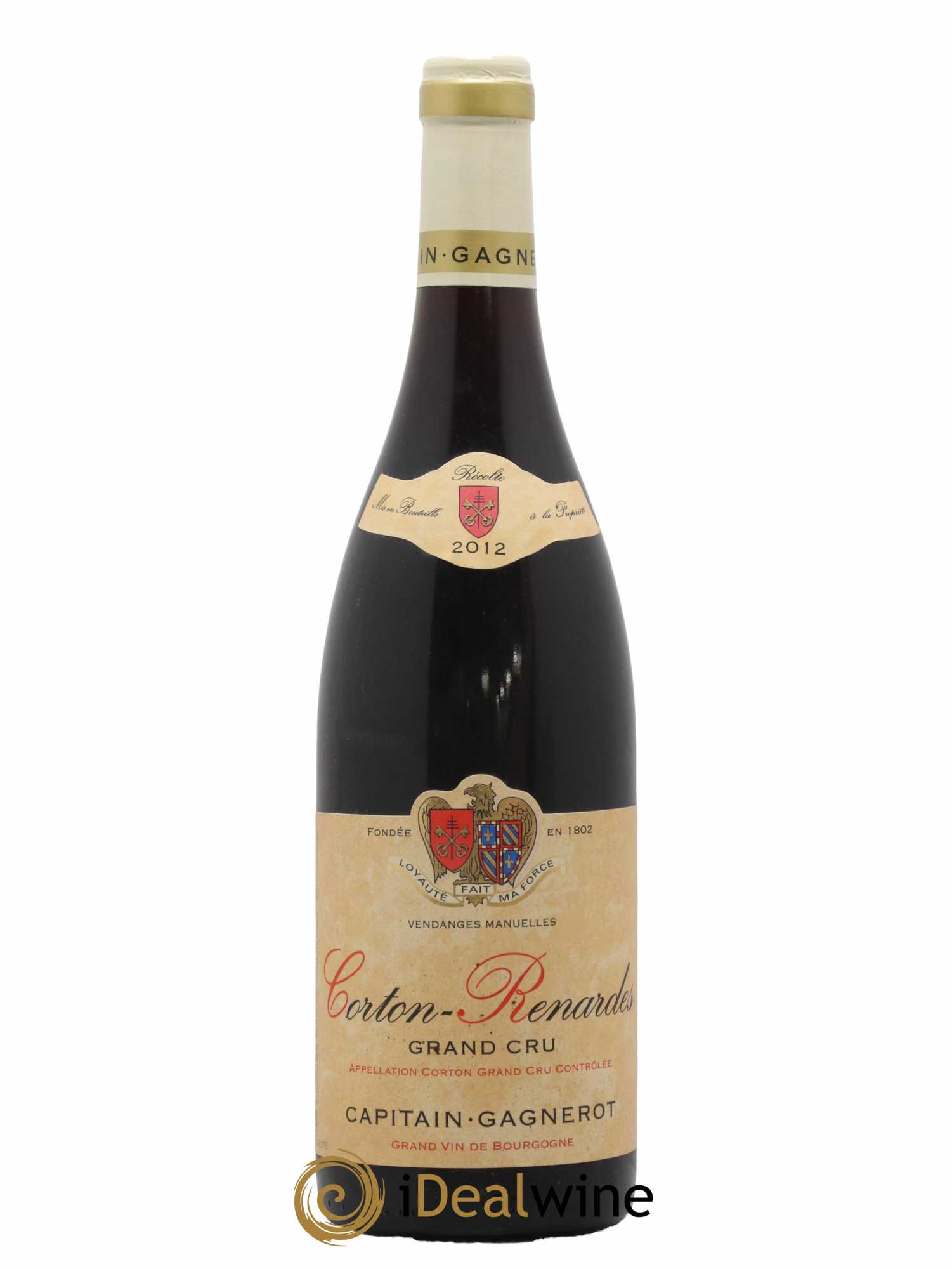 Corton Grand Cru Renardes Capitain Gagnerot 2012 - Lot de 1 bouteille - 0