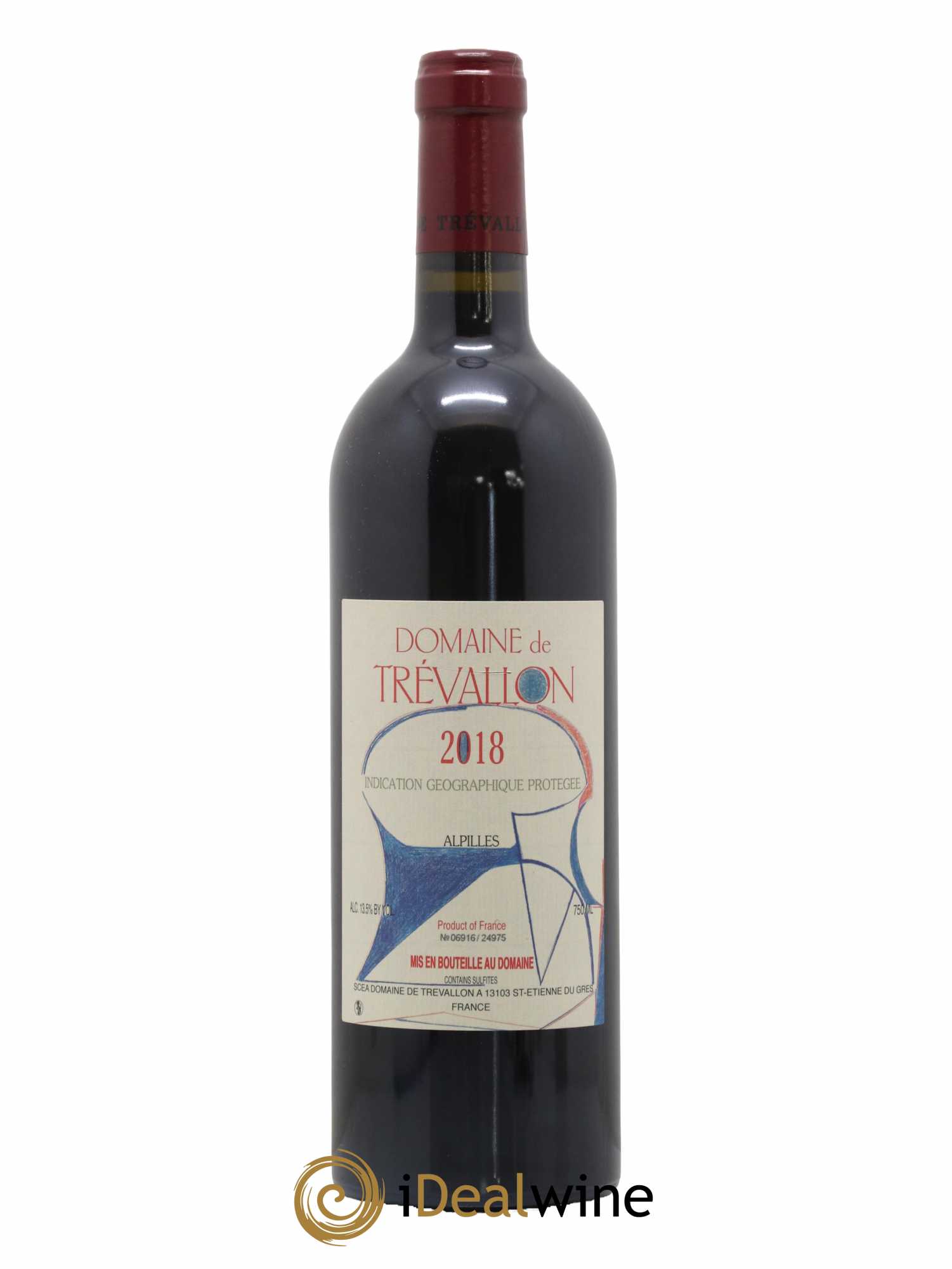 Alpilles Trévallon (Domaine de) Eloi Dürrbach 2018 - Lot de 1 bouteille - 0