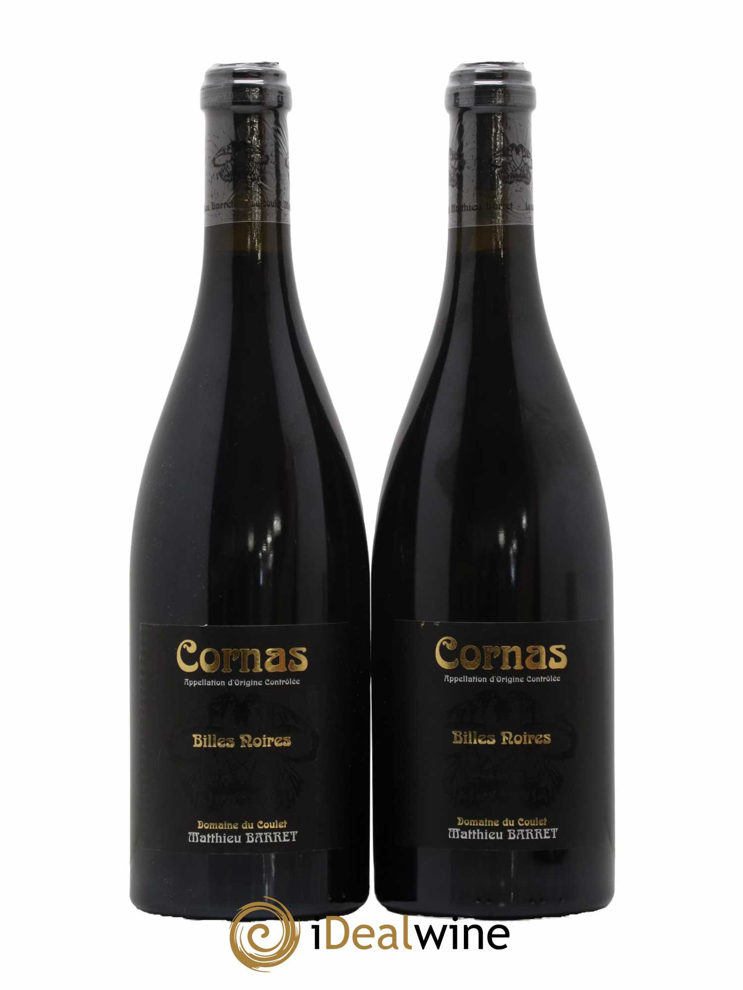 Cornas Billes Noires Coulet (Domaine du) - Matthieu Barret 2015 - Lot de 2 bouteilles - 0