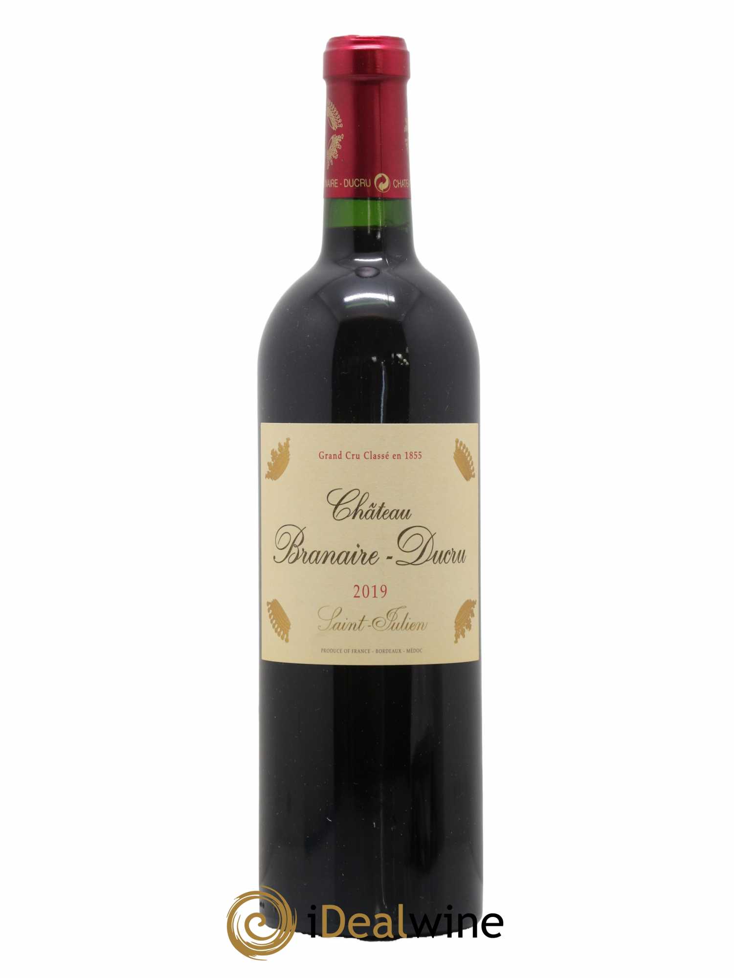 Château Branaire Ducru 4ème Grand Cru Classé 2019 - Lot de 1 bouteille - 0