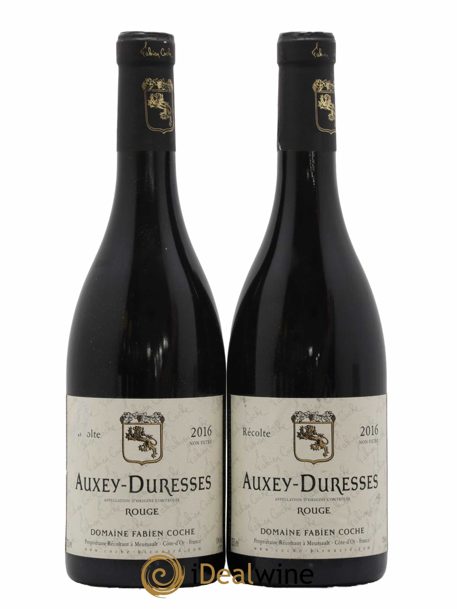 Auxey-Duresses Fabien Coche 2016 - Lot de 2 bouteilles - 0