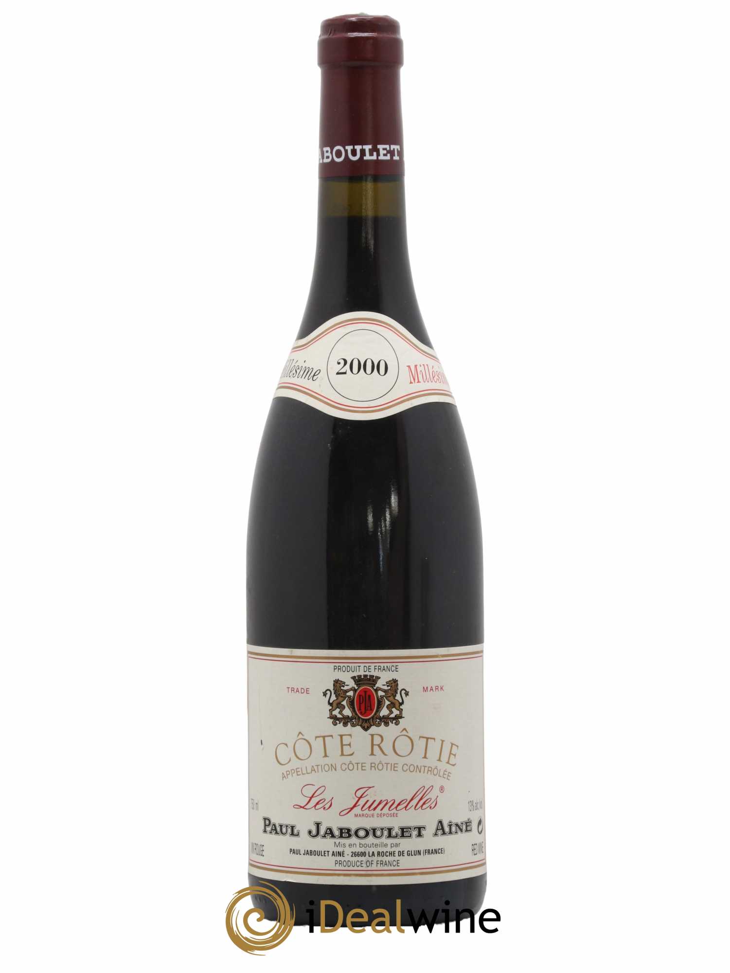 Côte-Rôtie Les Jumelles Paul Jaboulet Ainé 2000 - Lot de 1 bouteille - 0