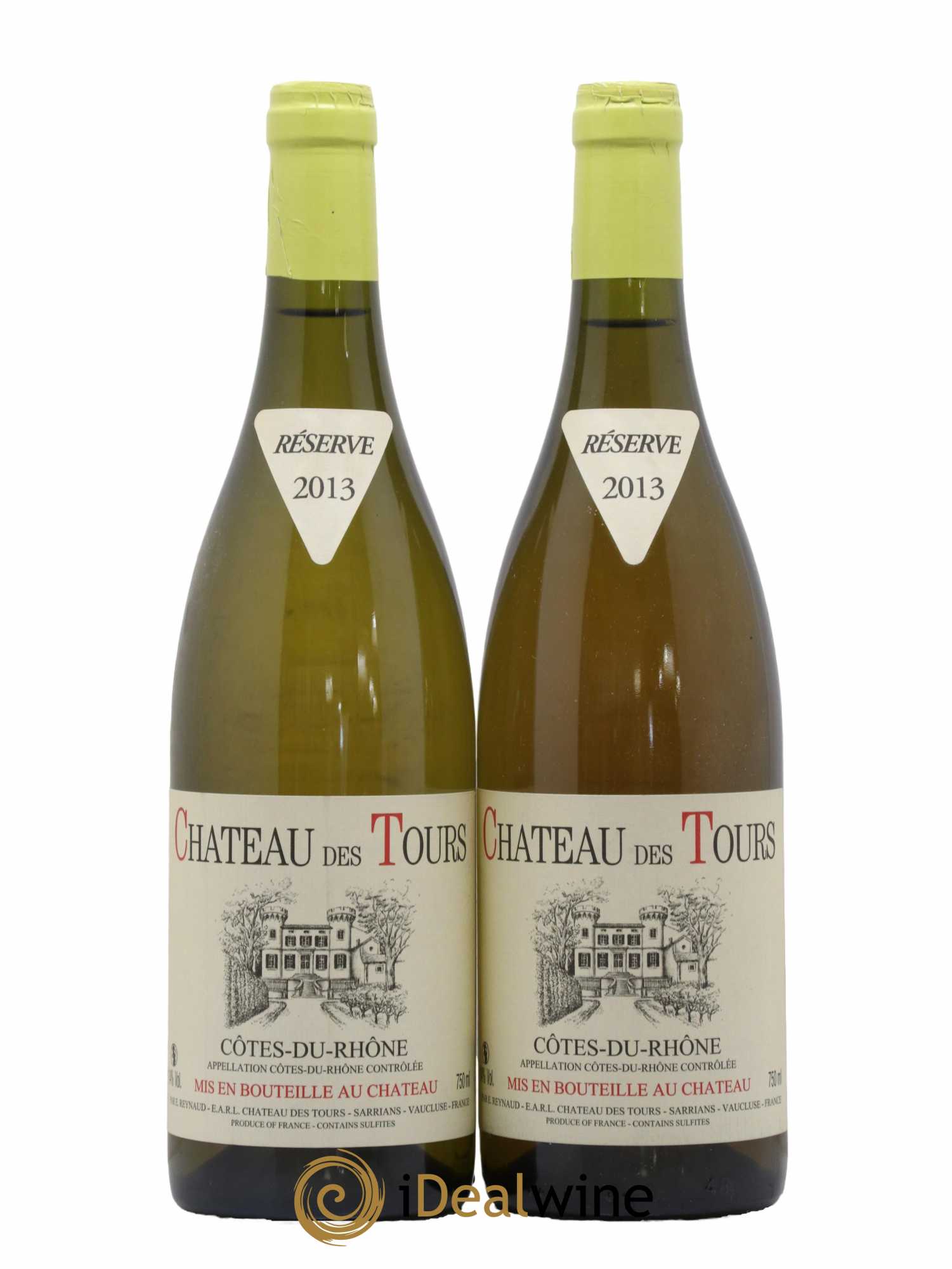 Côtes-du-Rhône Château des Tours Emmanuel Reynaud 2013 - Lot de 2 bouteilles - 0
