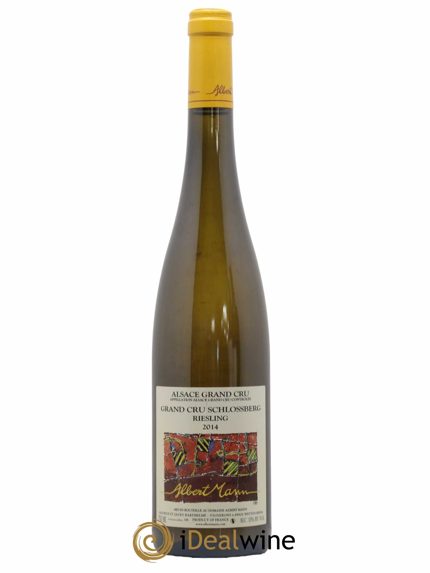 Alsace Riesling Grand Cru Schlossberg Albert Mann 2014 - Lot de 1 bouteille - 0