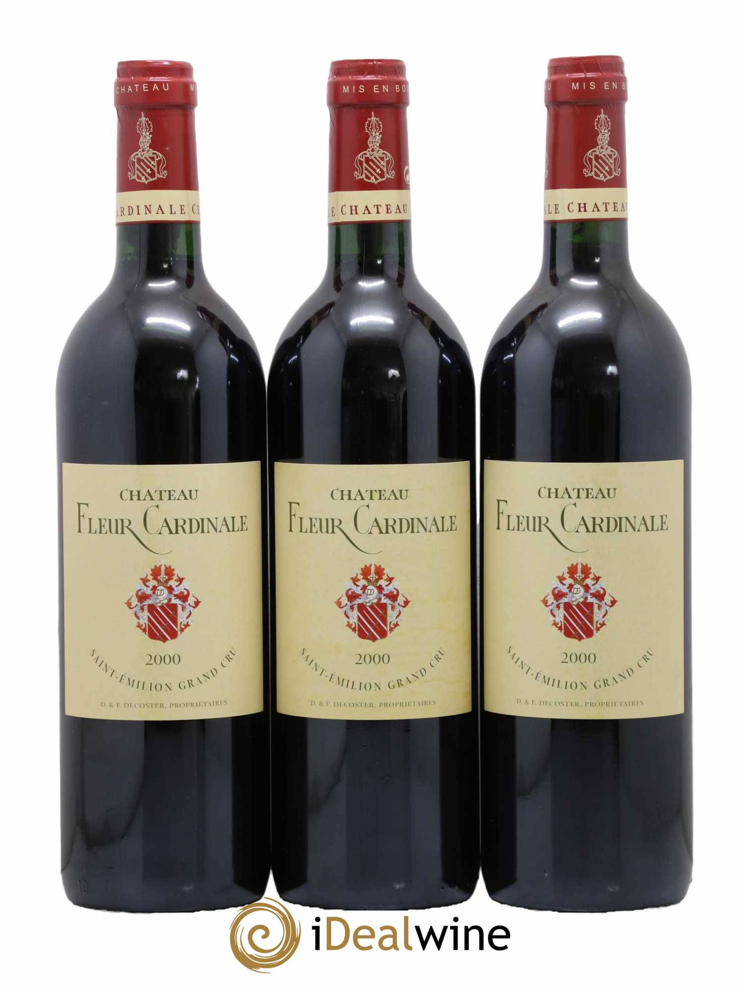 Château Fleur Cardinale Grand Cru Classé 2000 - Lot de 6 bouteilles - 1
