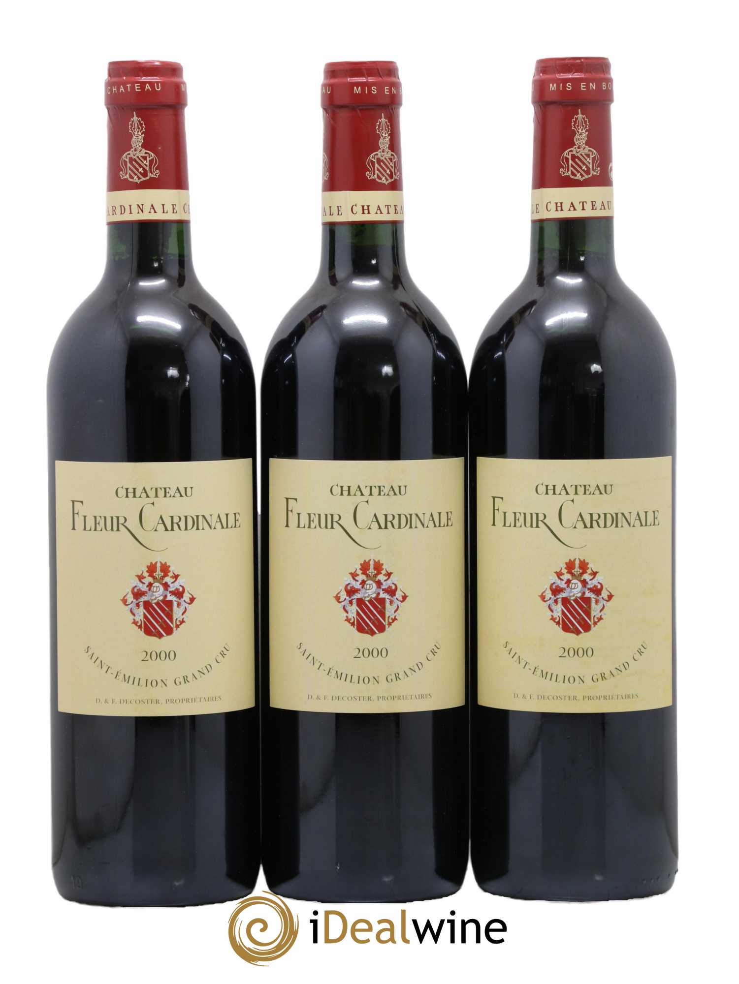 Château Fleur Cardinale Grand Cru Classé 2000 - Lot de 6 bouteilles - 2
