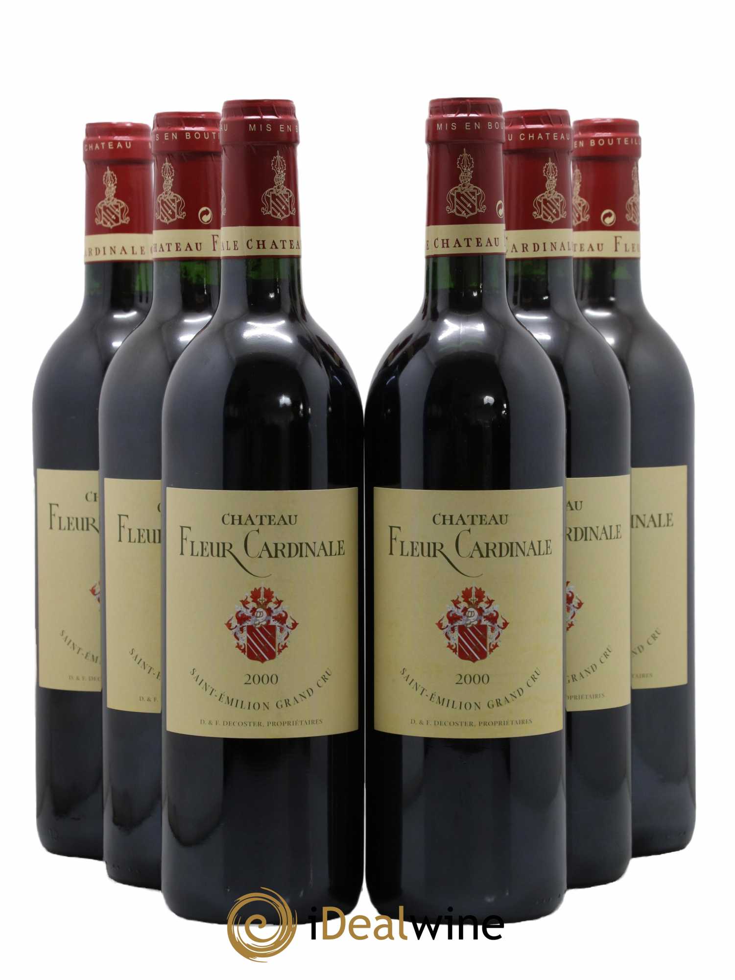 Château Fleur Cardinale Grand Cru Classé 2000 - Lot de 6 bouteilles - 0