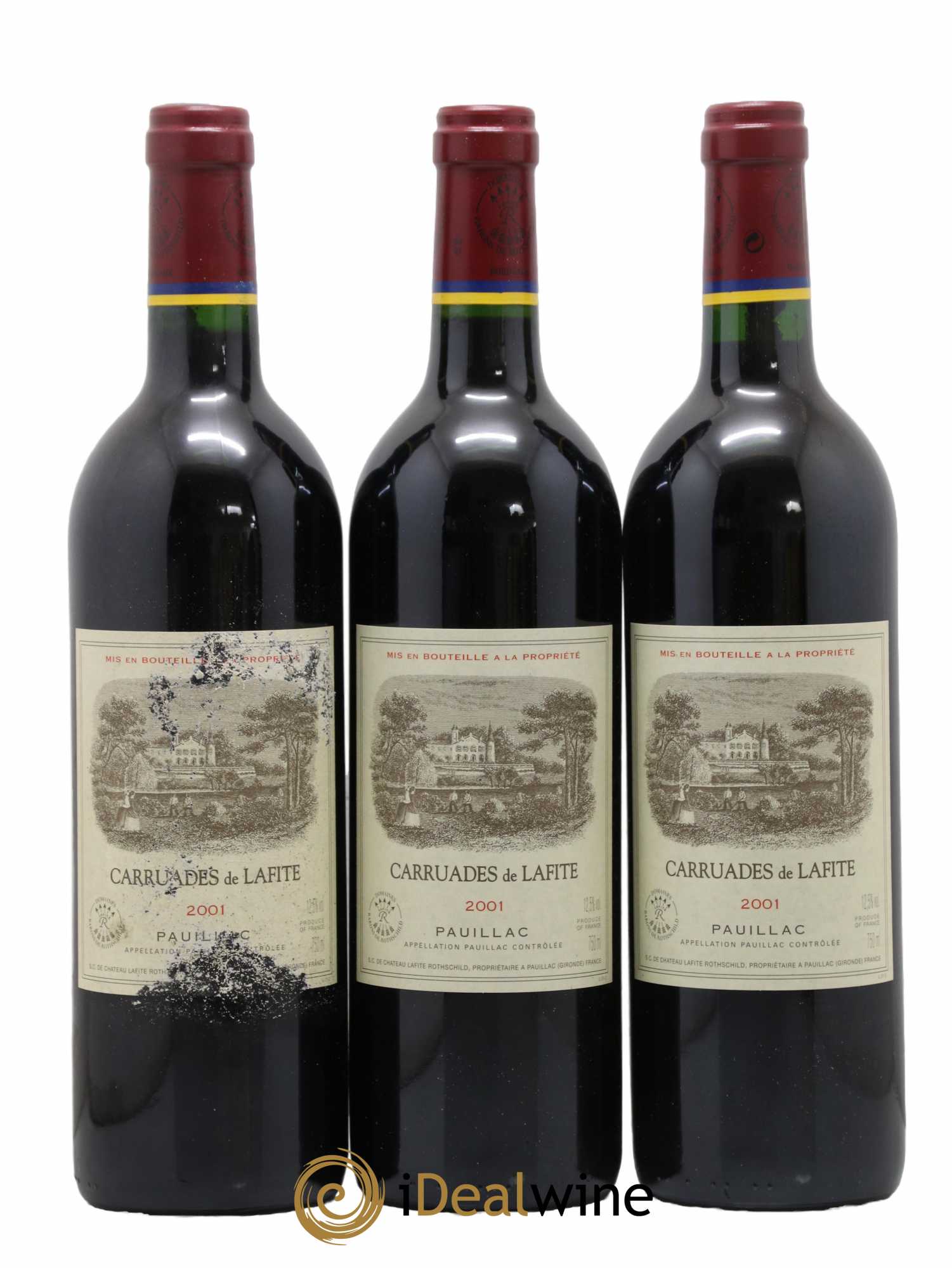 Carruades de Lafite Rothschild Second Vin 2001 - Lot de 12 bouteilles - 2