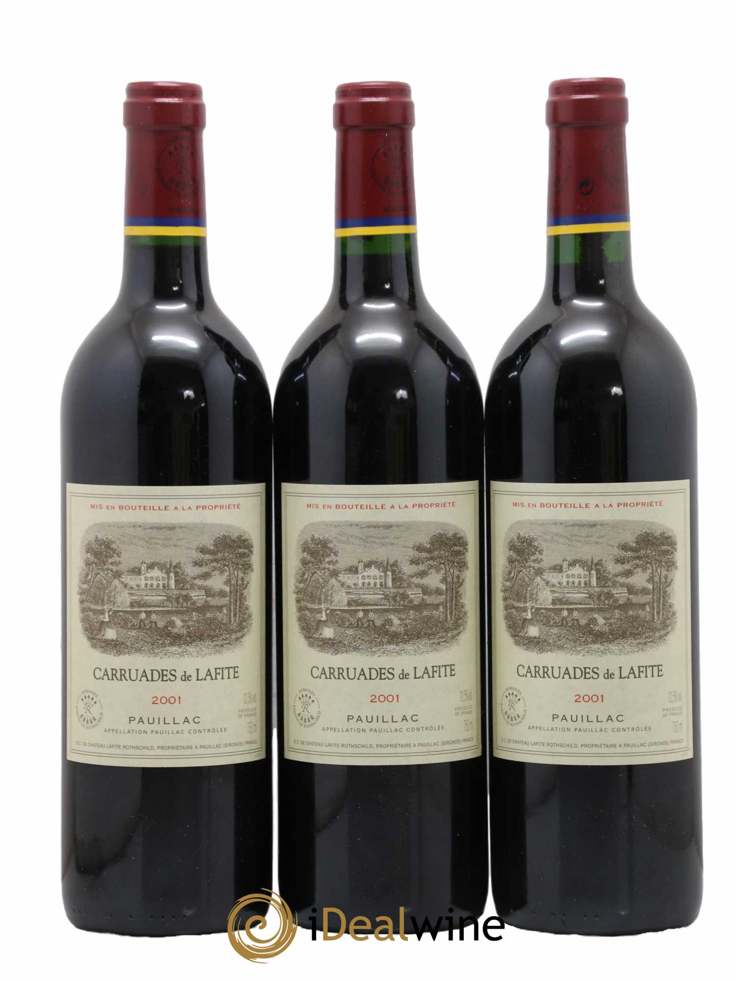 Carruades de Lafite Rothschild Second Vin 2001 - Lot de 12 bouteilles - 3