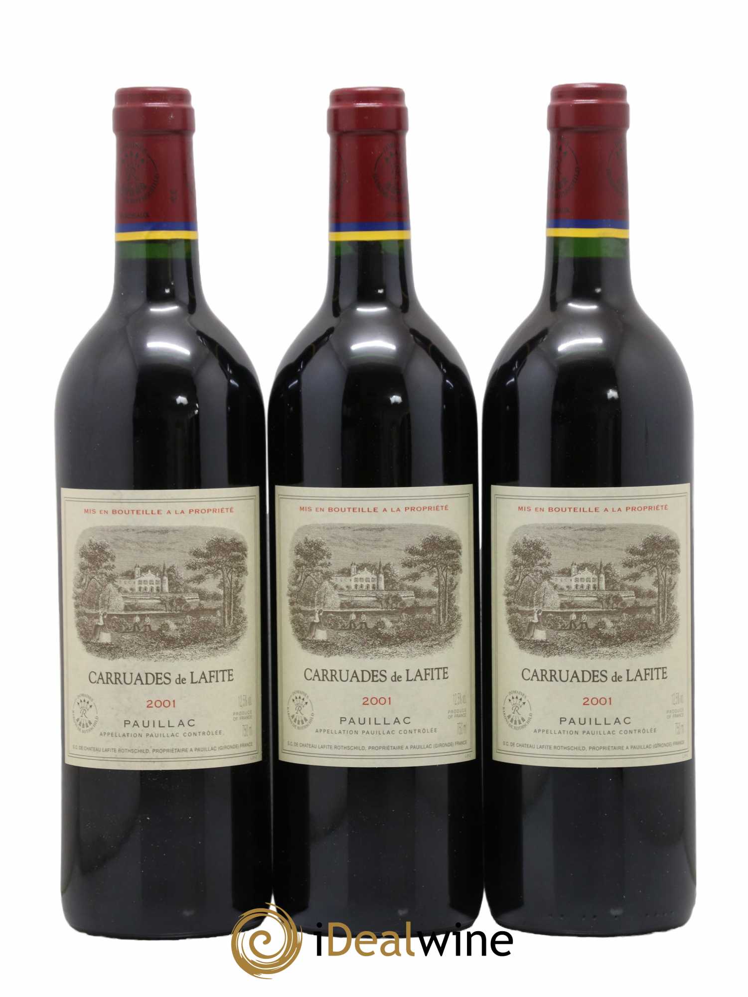 Carruades de Lafite Rothschild Second Vin 2001 - Lot de 12 bouteilles - 4