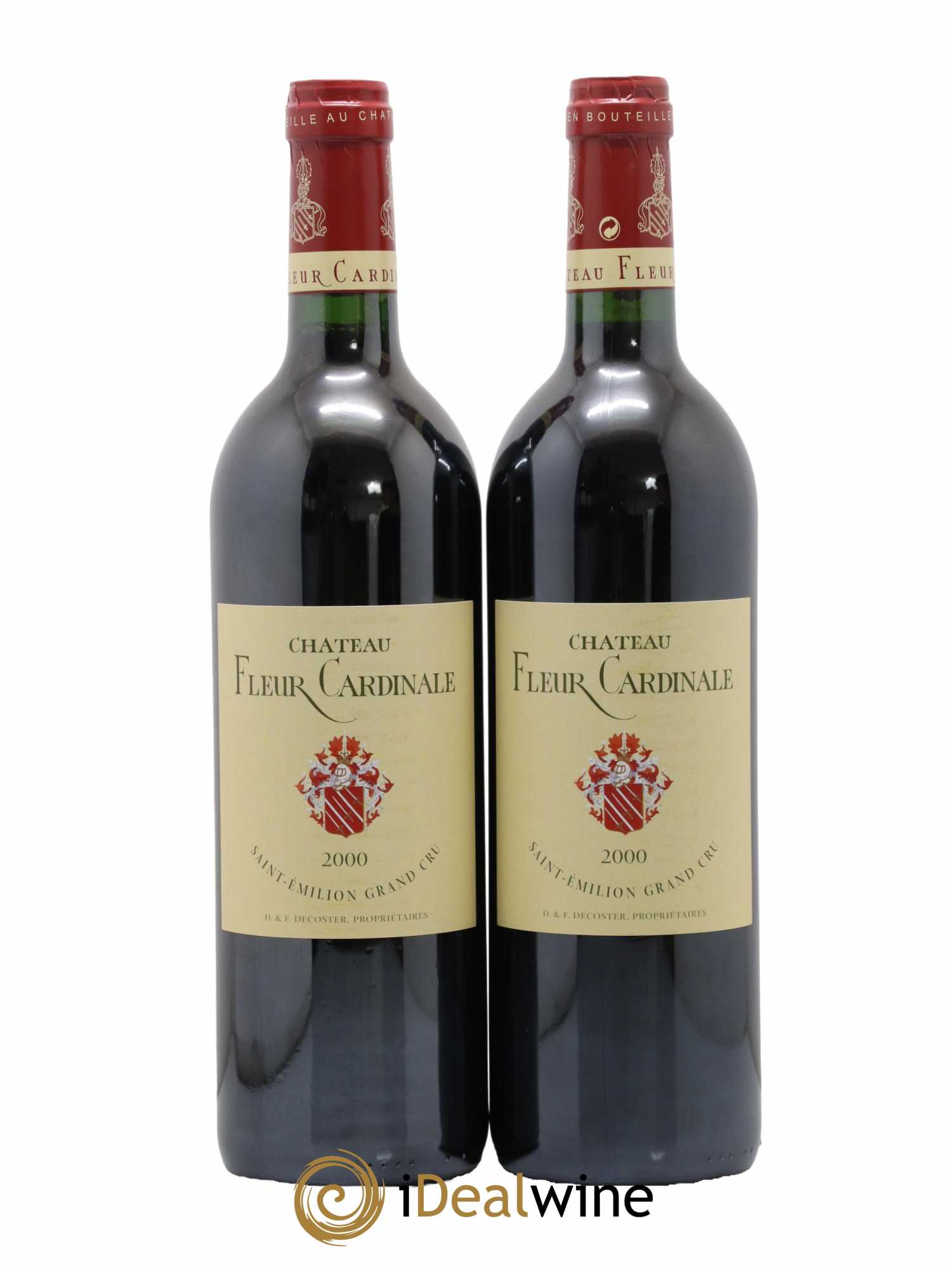 Château Fleur Cardinale Grand Cru Classé 2000 - Lot de 2 bouteilles - 0