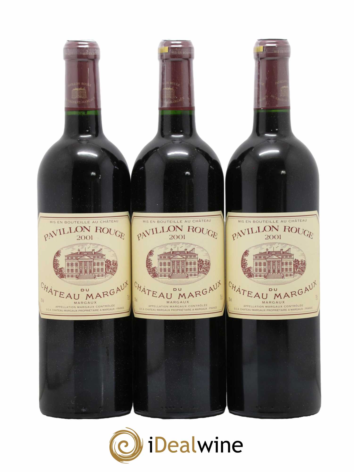 Pavillon Rouge du Château Margaux Second Vin 2001 - Lot de 12 bouteilles - 3