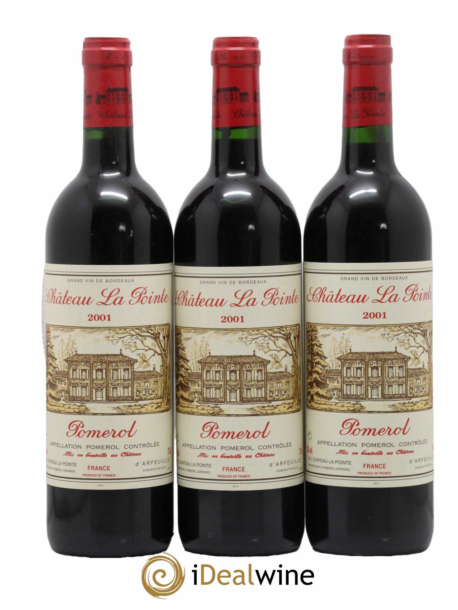 Château la Pointe 2001 - Lot de 12 bouteilles - 2