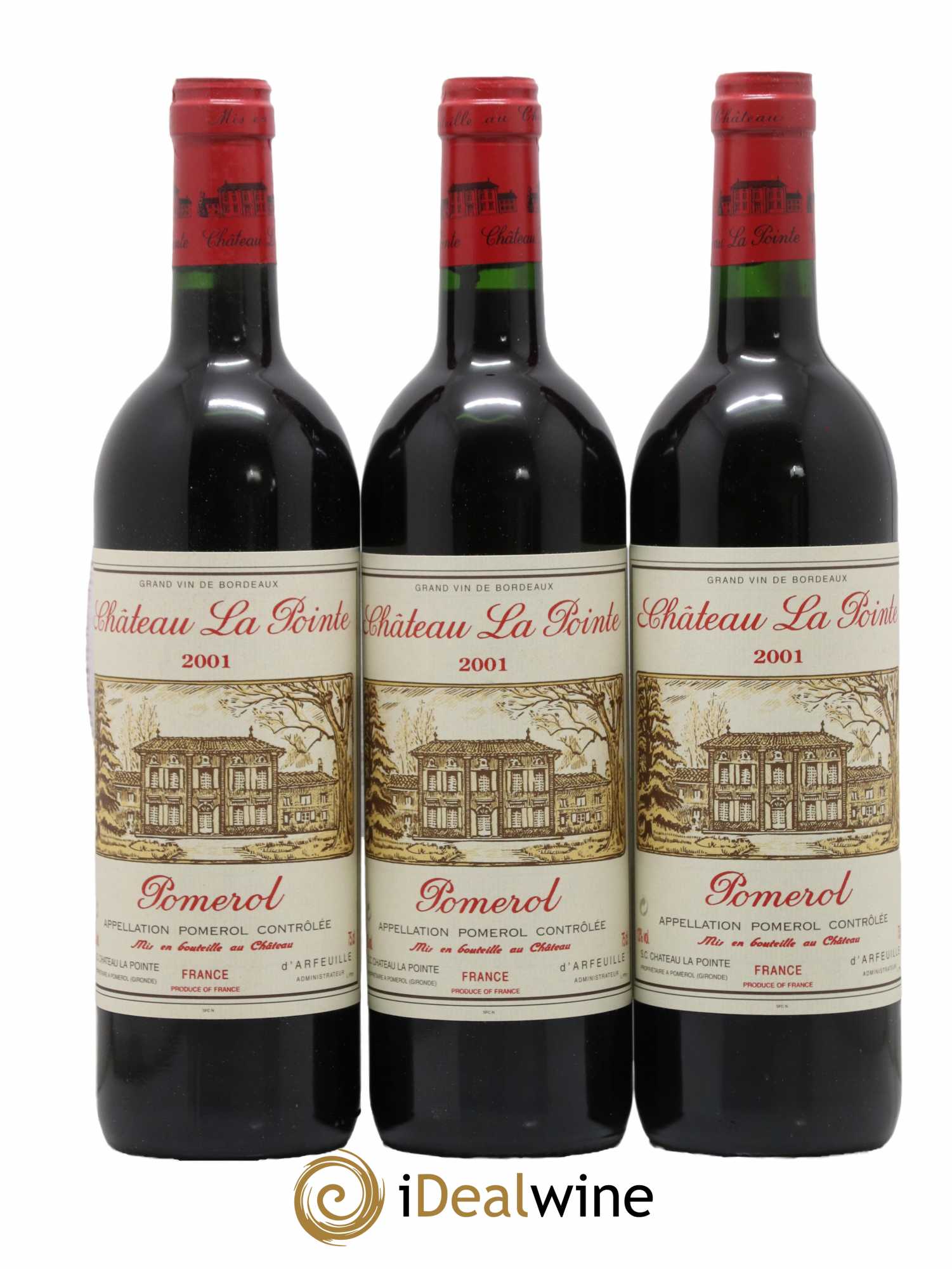 Château la Pointe 2001 - Lot de 12 bouteilles - 4