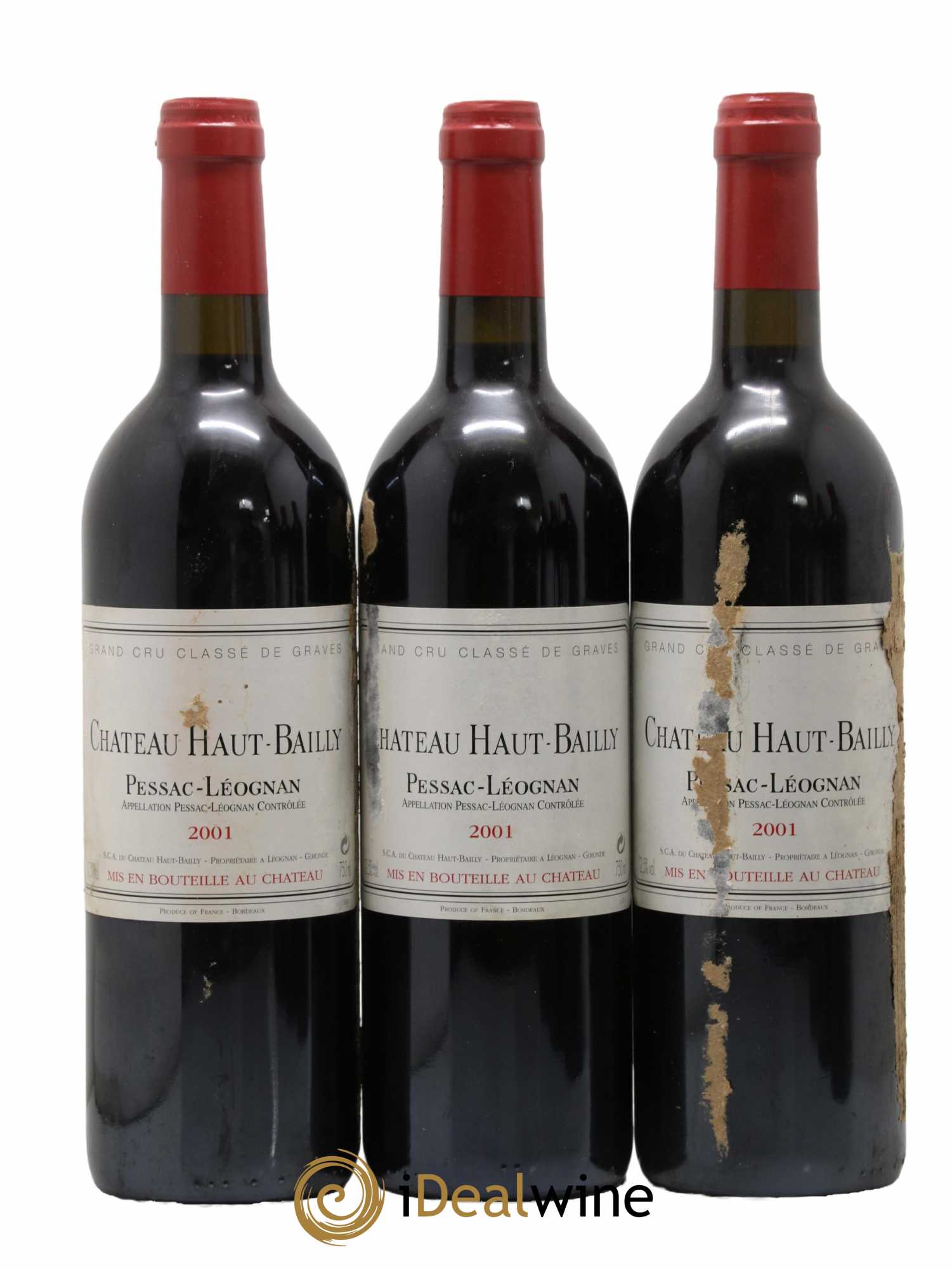 Château Haut-Bailly Cru Classé de Graves 2001 - Lot de 12 bouteilles - 3