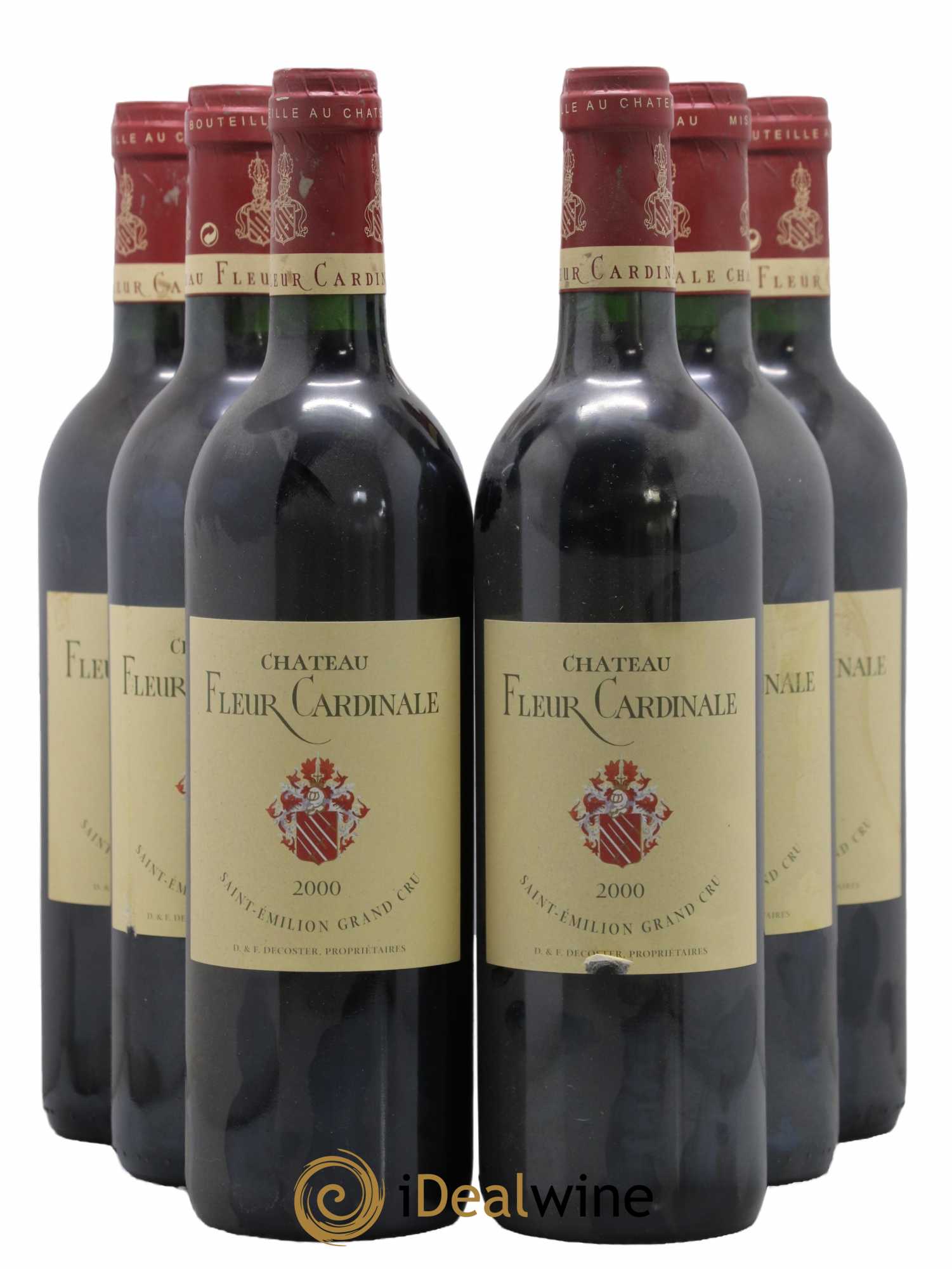 Château Fleur Cardinale Grand Cru Classé 2000 - Lot de 6 bouteilles - 0