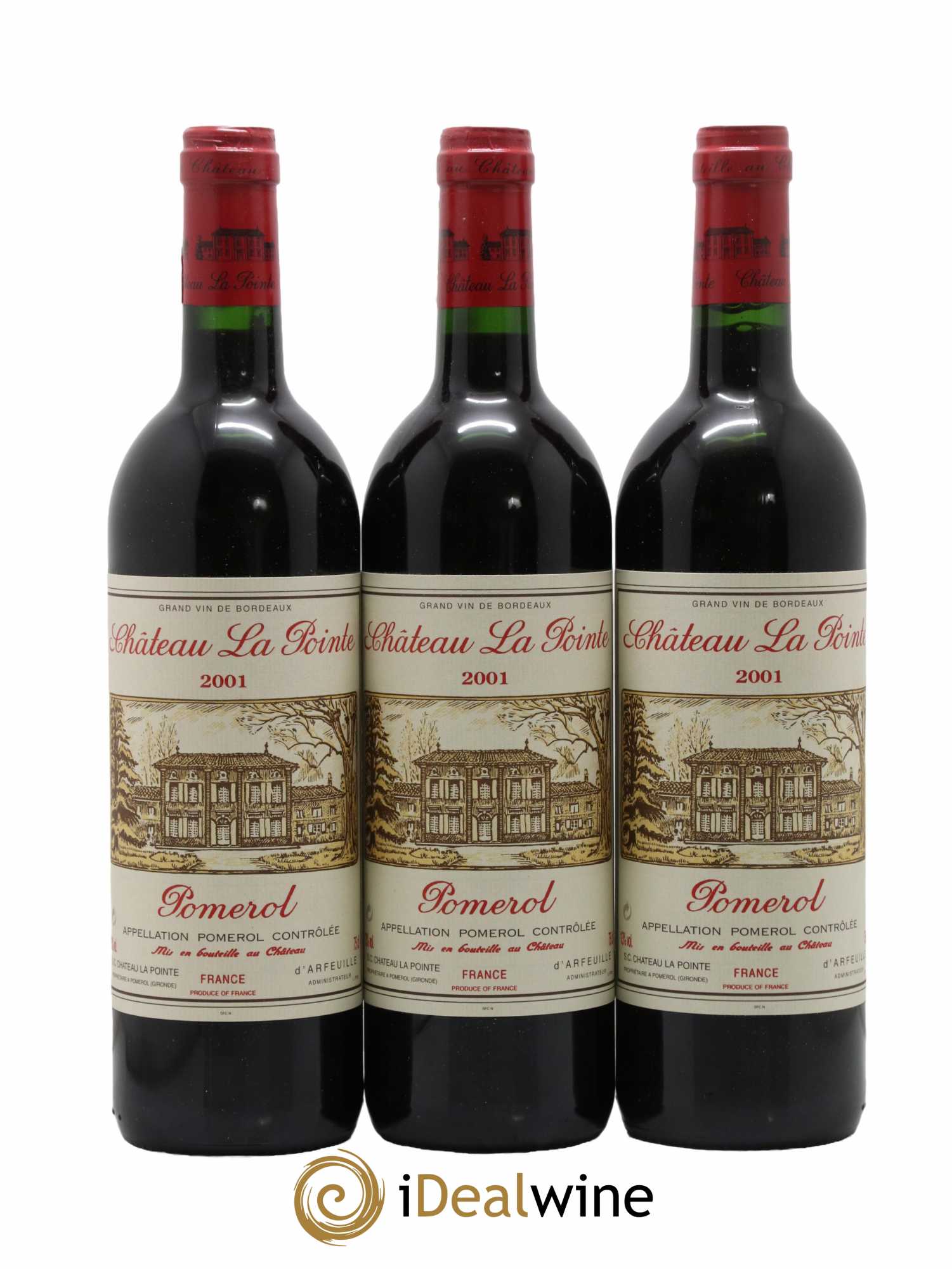 Château la Pointe 2001 - Lot de 12 bouteilles - 2