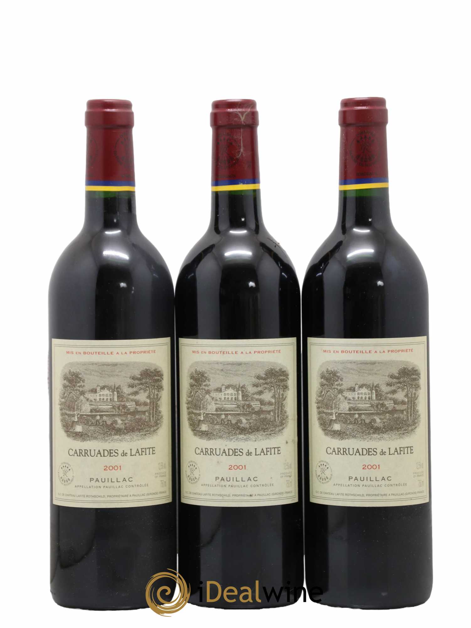 Carruades de Lafite Rothschild Second Vin 2001 - Lot de 12 bouteilles - 4