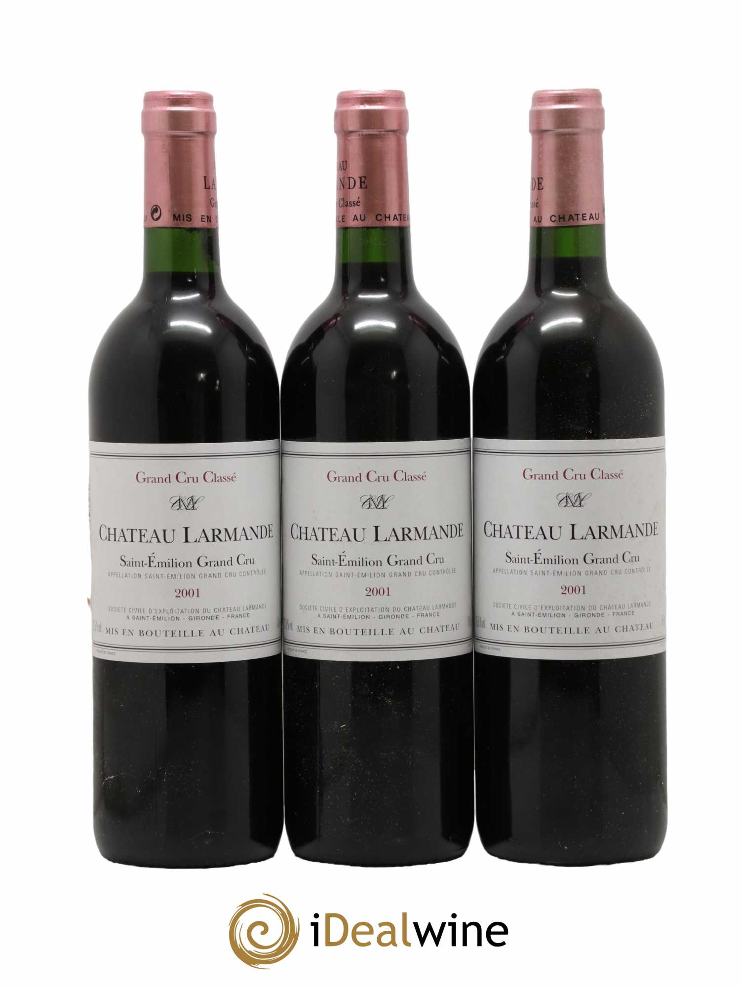 Château Larmande Grand Cru Classé 2001 - Lot de 12 bouteilles - 4