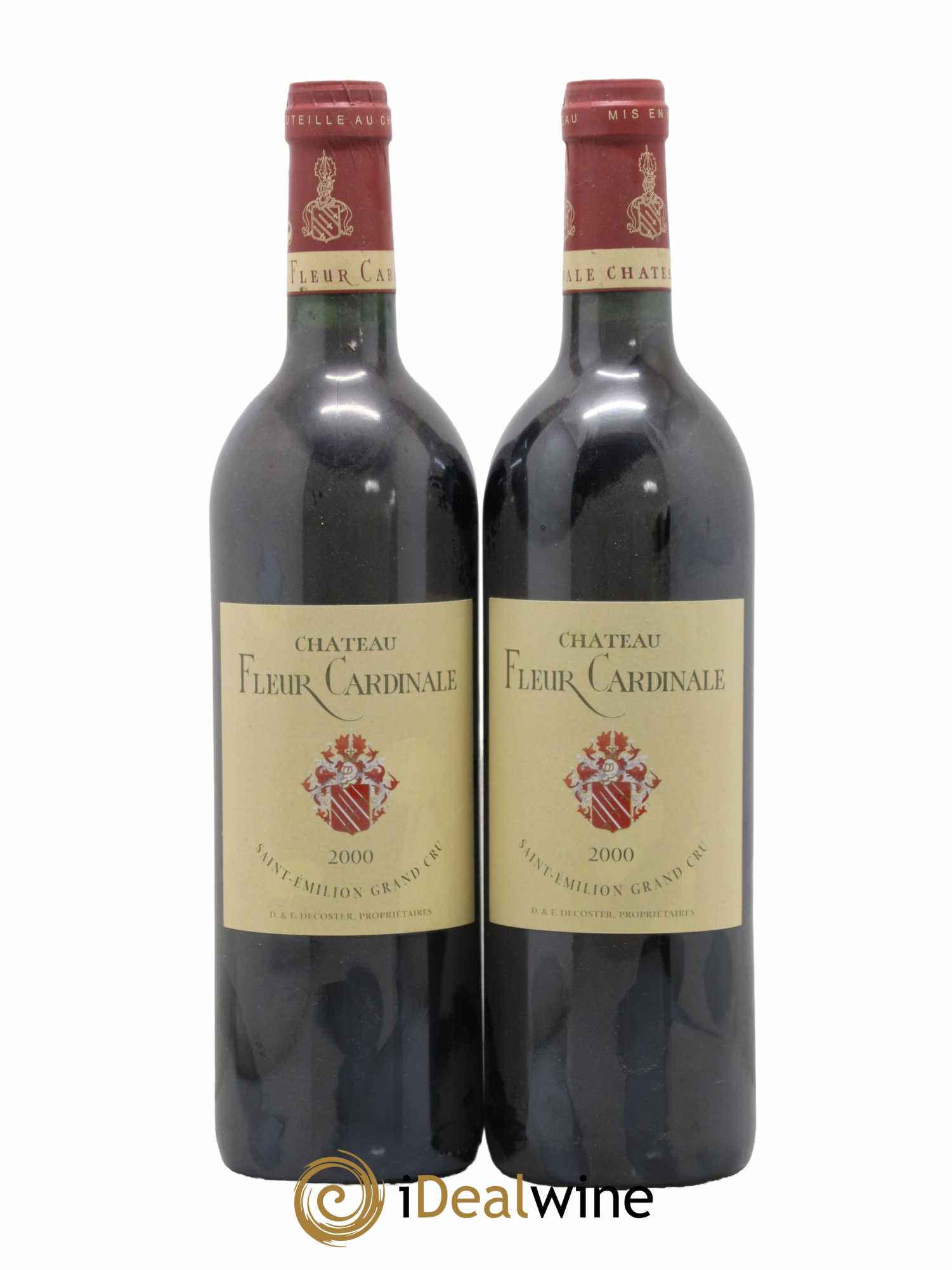 Château Fleur Cardinale Grand Cru Classé 2000 - Lot de 2 bouteilles - 0