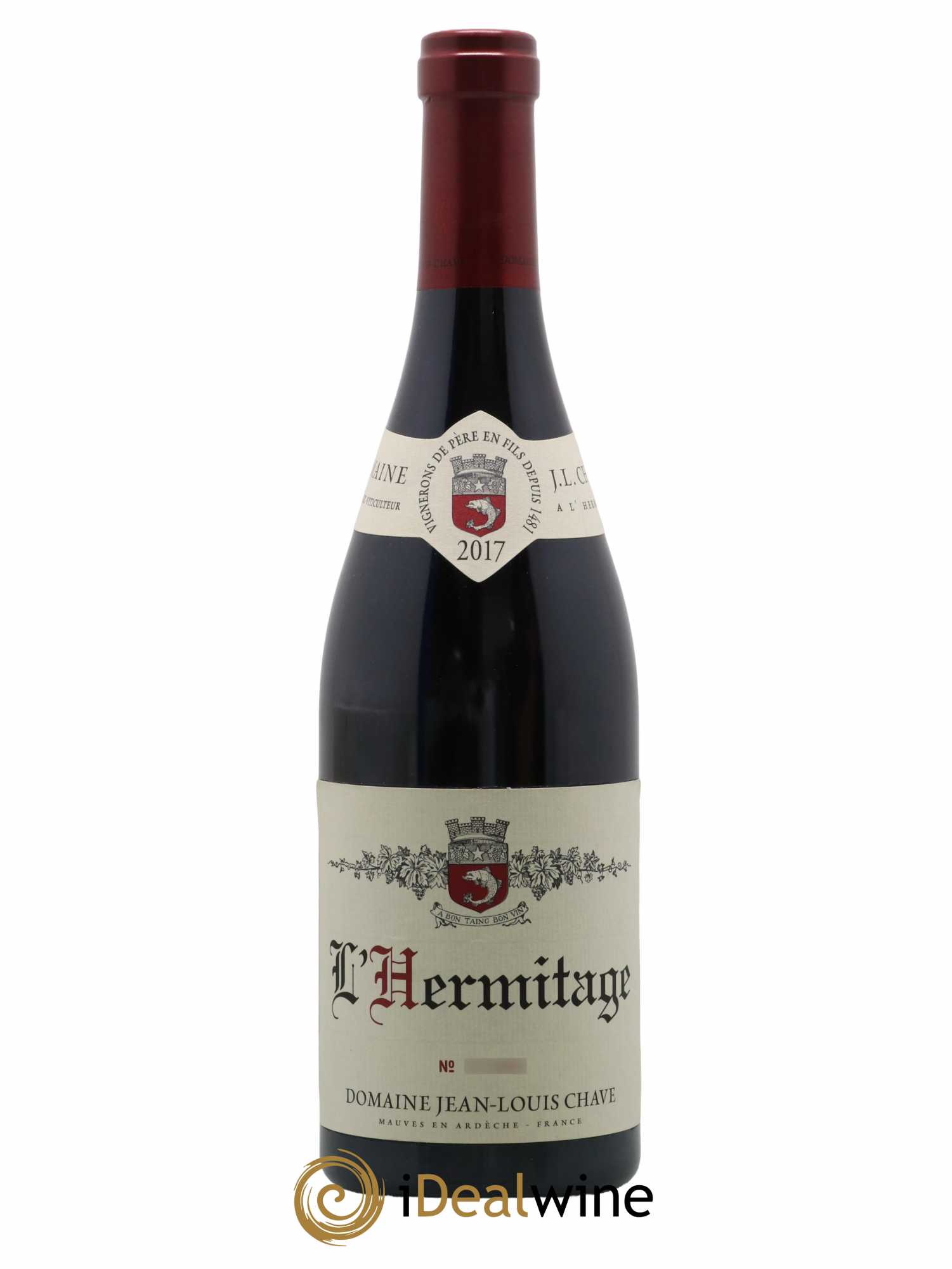 Hermitage Jean-Louis Chave 2017 - Lot de 1 bouteille - 0