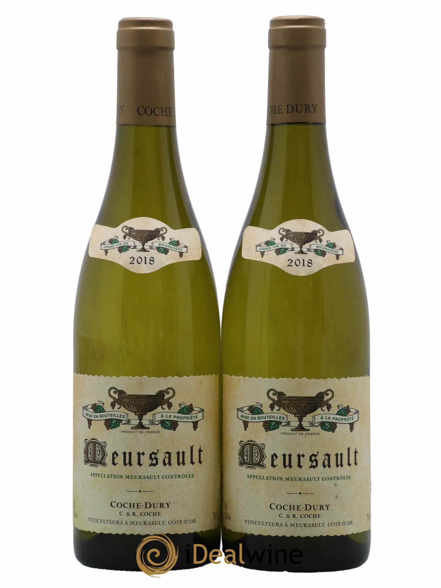 Meursault Coche Dury (Domaine) 2018 - Lot de 2 bouteilles - 0